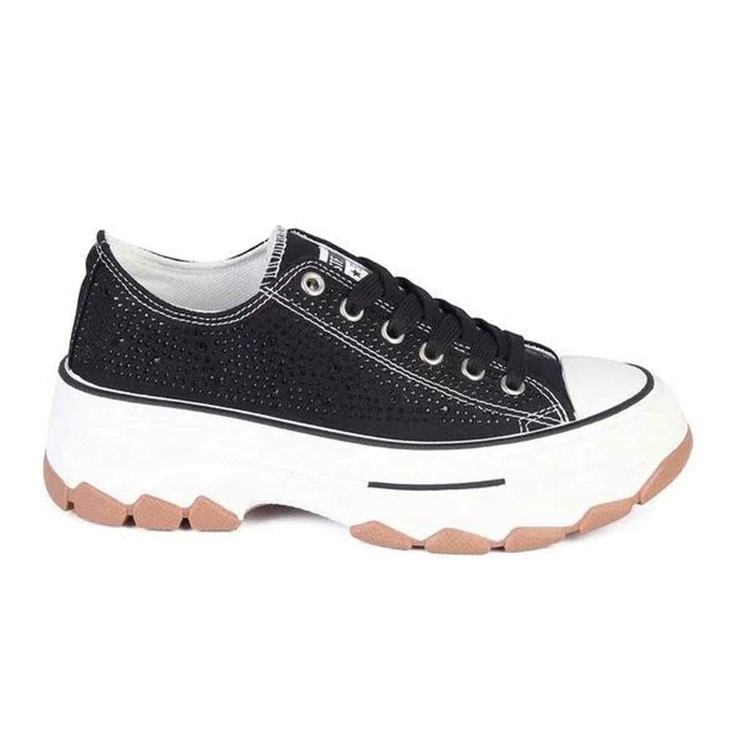 ZAPATILLA MUJER STHEF TRENDY NEGRO 7890 - 1