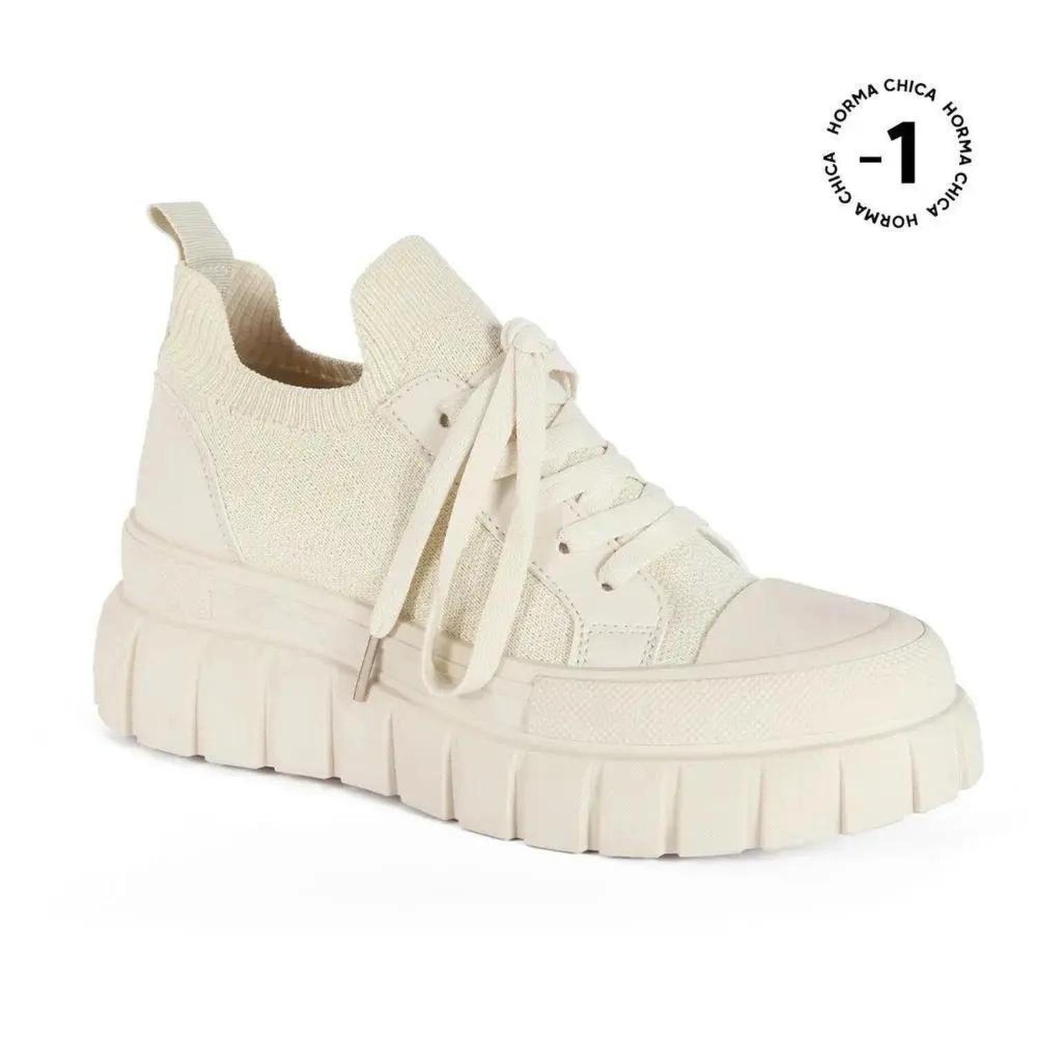 ZAPATILLA MUJER STHEF URBANA BEIGE 7561 TXTL BEIGE 1088232 - 4