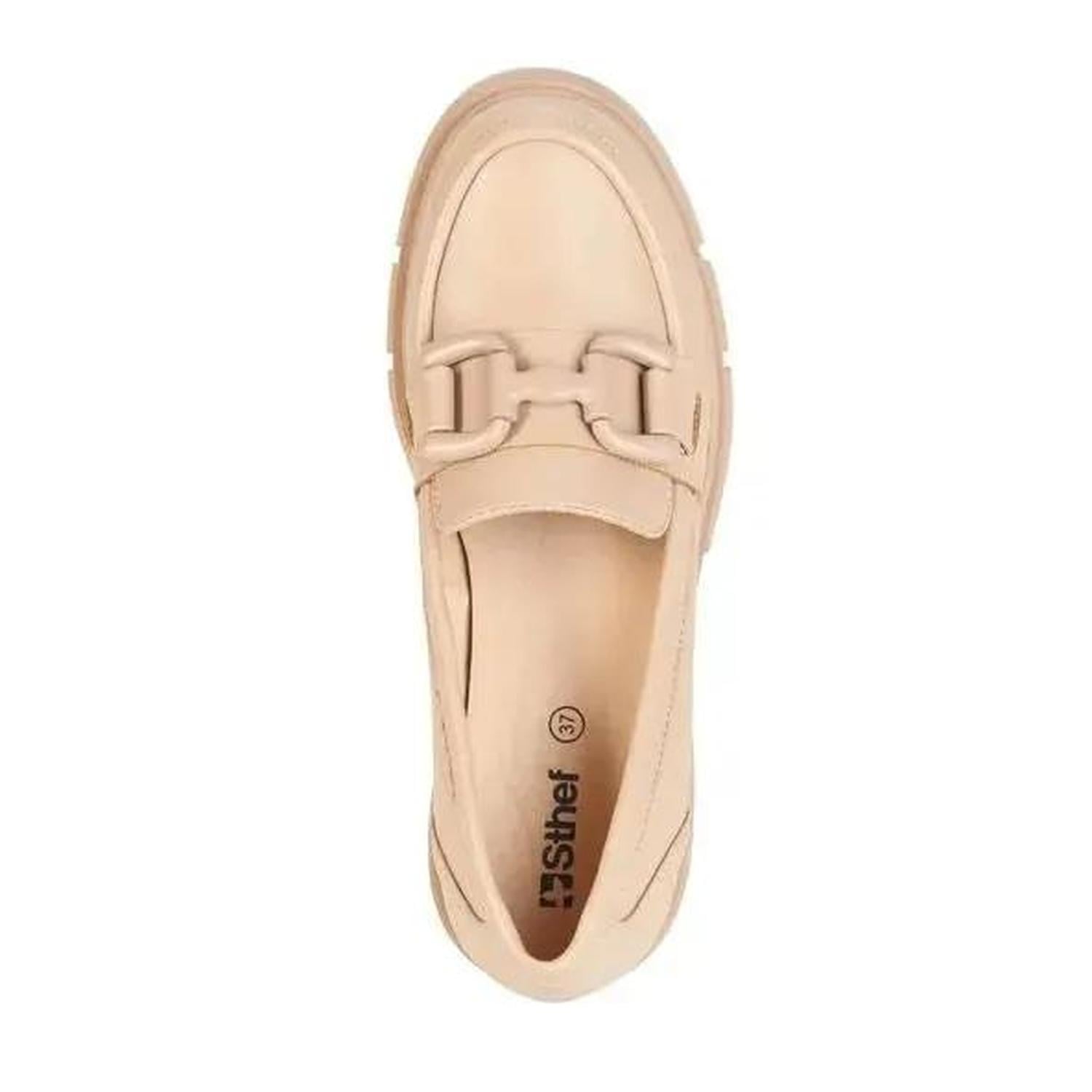 MOCASIN MUJER STHEF BEIGE 7628 BEIGE 1098469 - 3