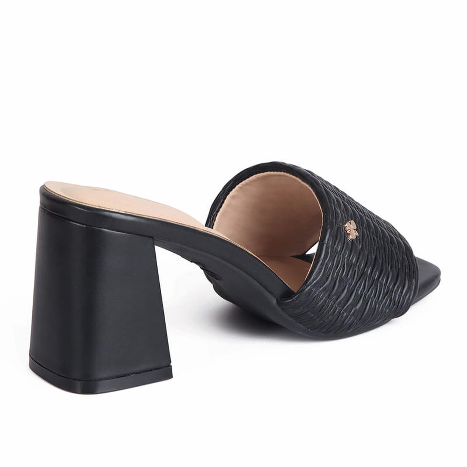 SANDALIA MUJER STHEF CASUAL NEGRO 7811 - 2