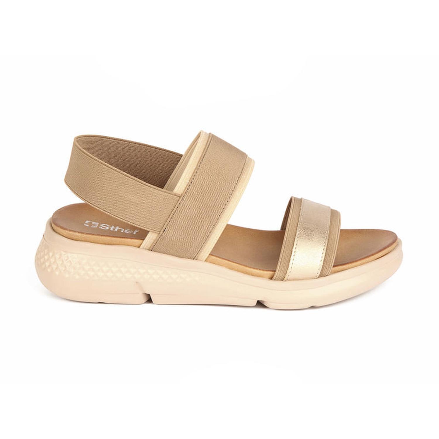 SANDALIA CON CORREA MUJER 7778 DORADO-STHEF - 2