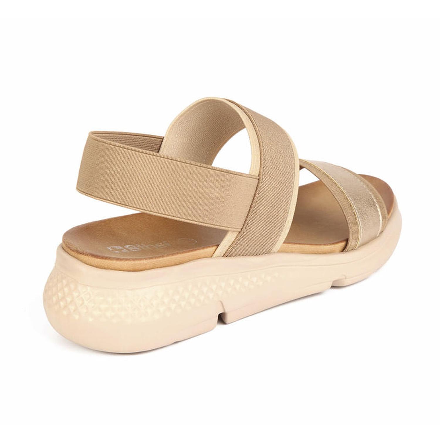 SANDALIA CON CORREA MUJER 7778 DORADO-STHEF - 3