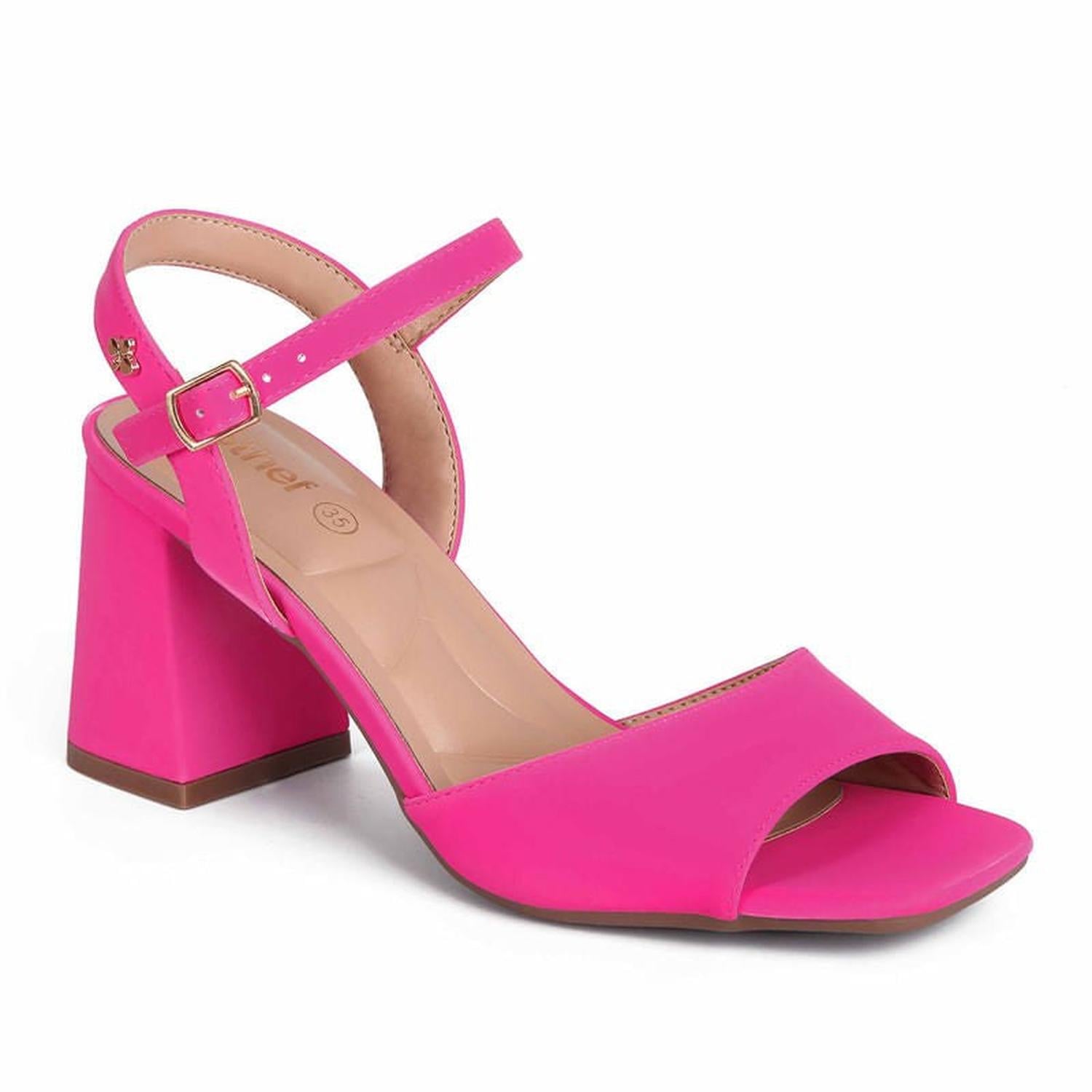 SANDALIA MUJER STHEF CASUAL FUCSIA 7803 - 1