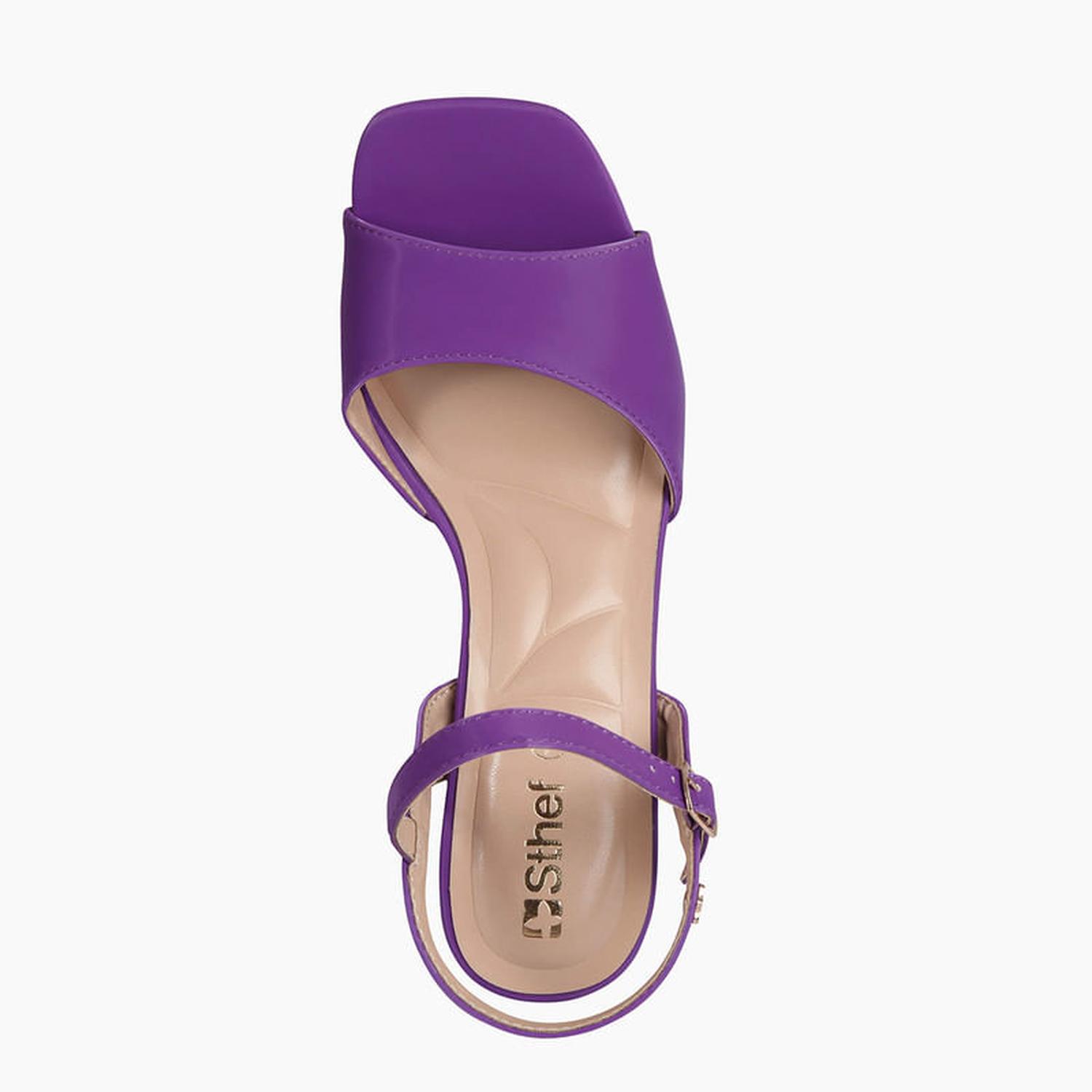 SANDALIA MUJER STHEF CASUAL PURPURA 7803 PÚRPURA 1106779 - 3