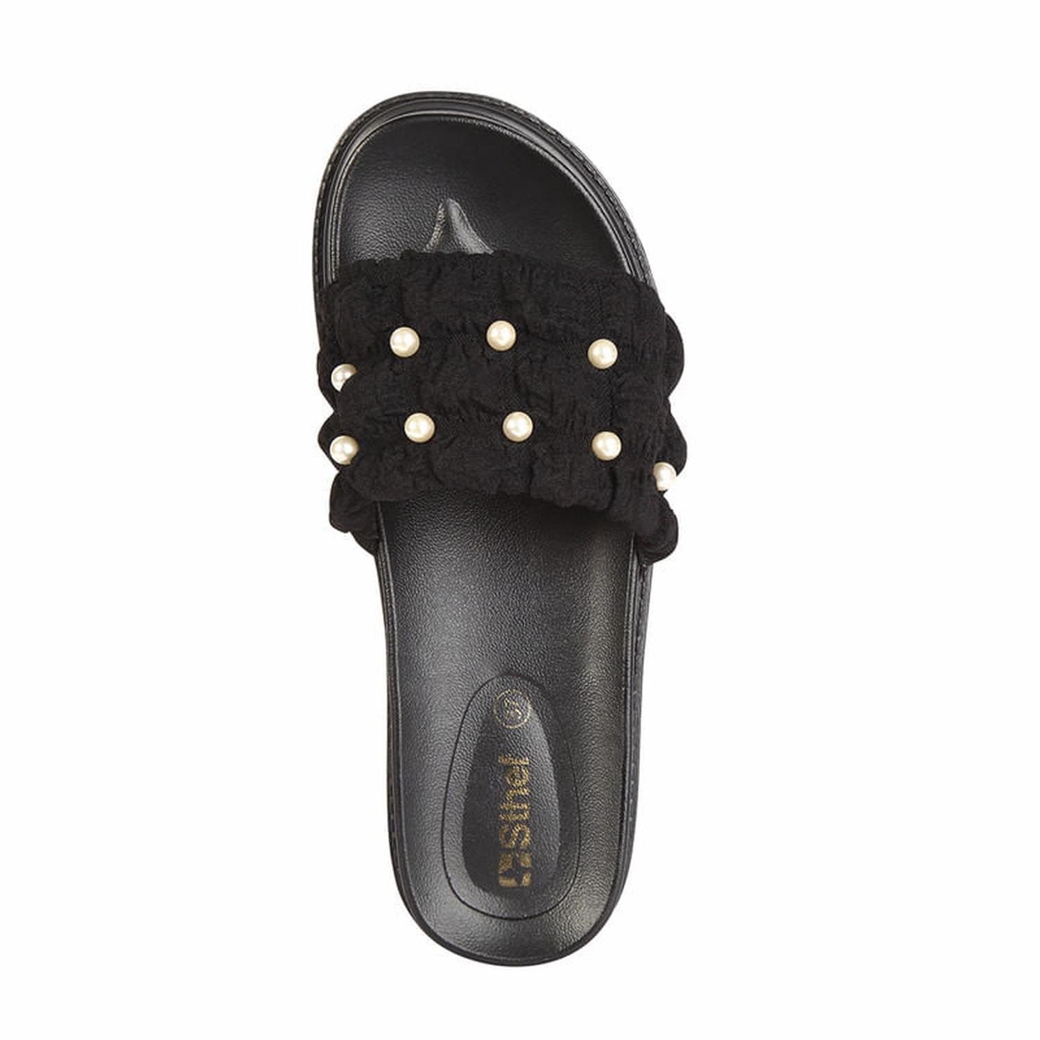 SANDALIA MUJER STHEF CASUAL NEGRO 7842 - 4