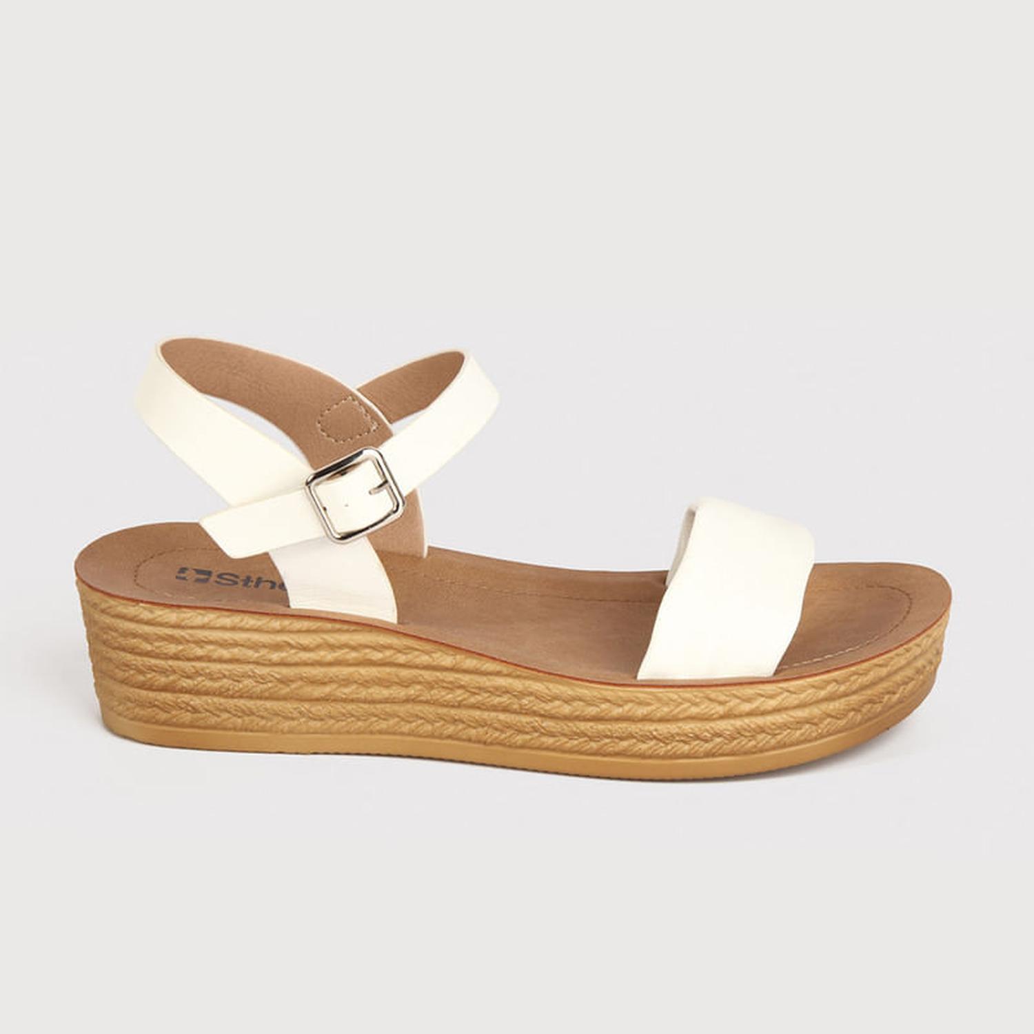 SANDALIAS CON CORREA MUJER 7755 BLANCO-STHEF - 2