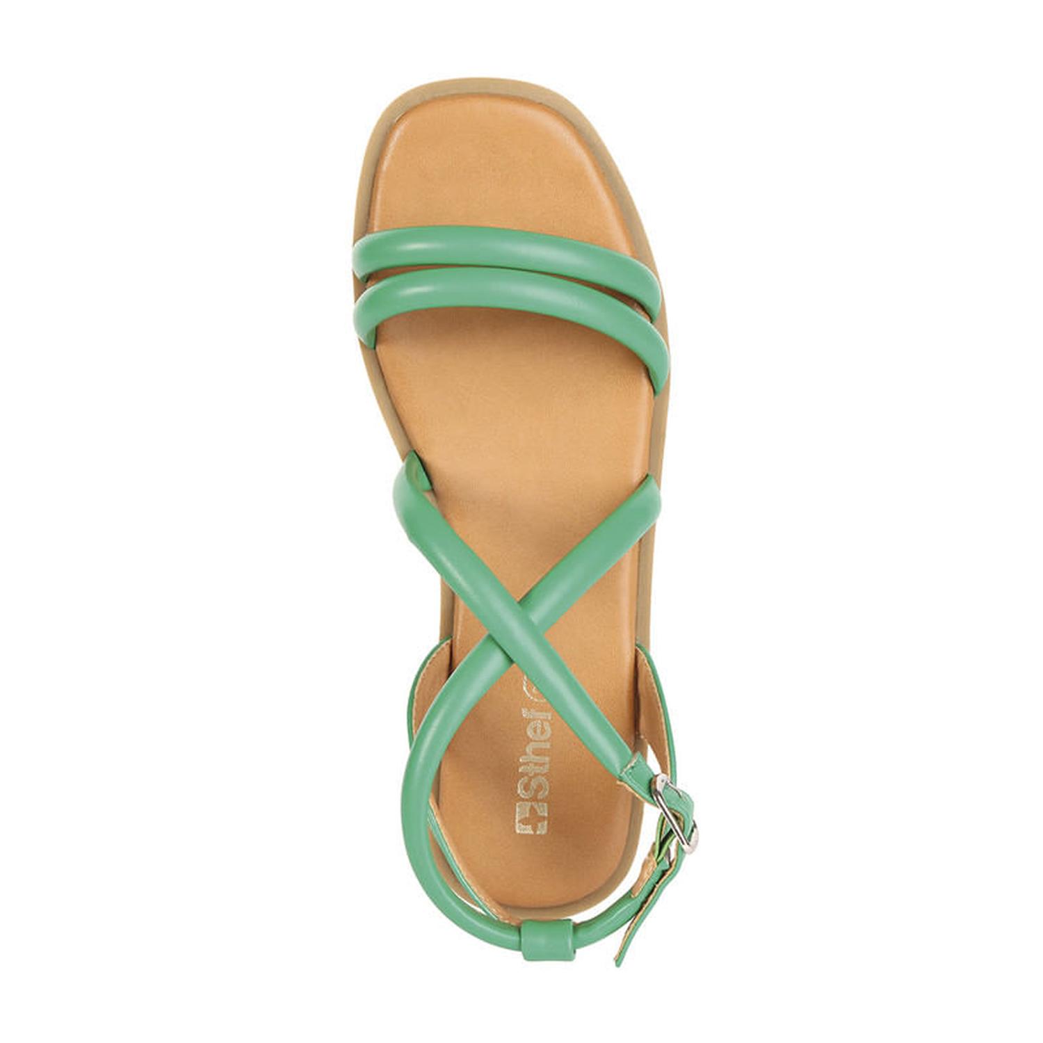 SANDALIA MUJER STHEF CASUAL VERDE 7743 - 4