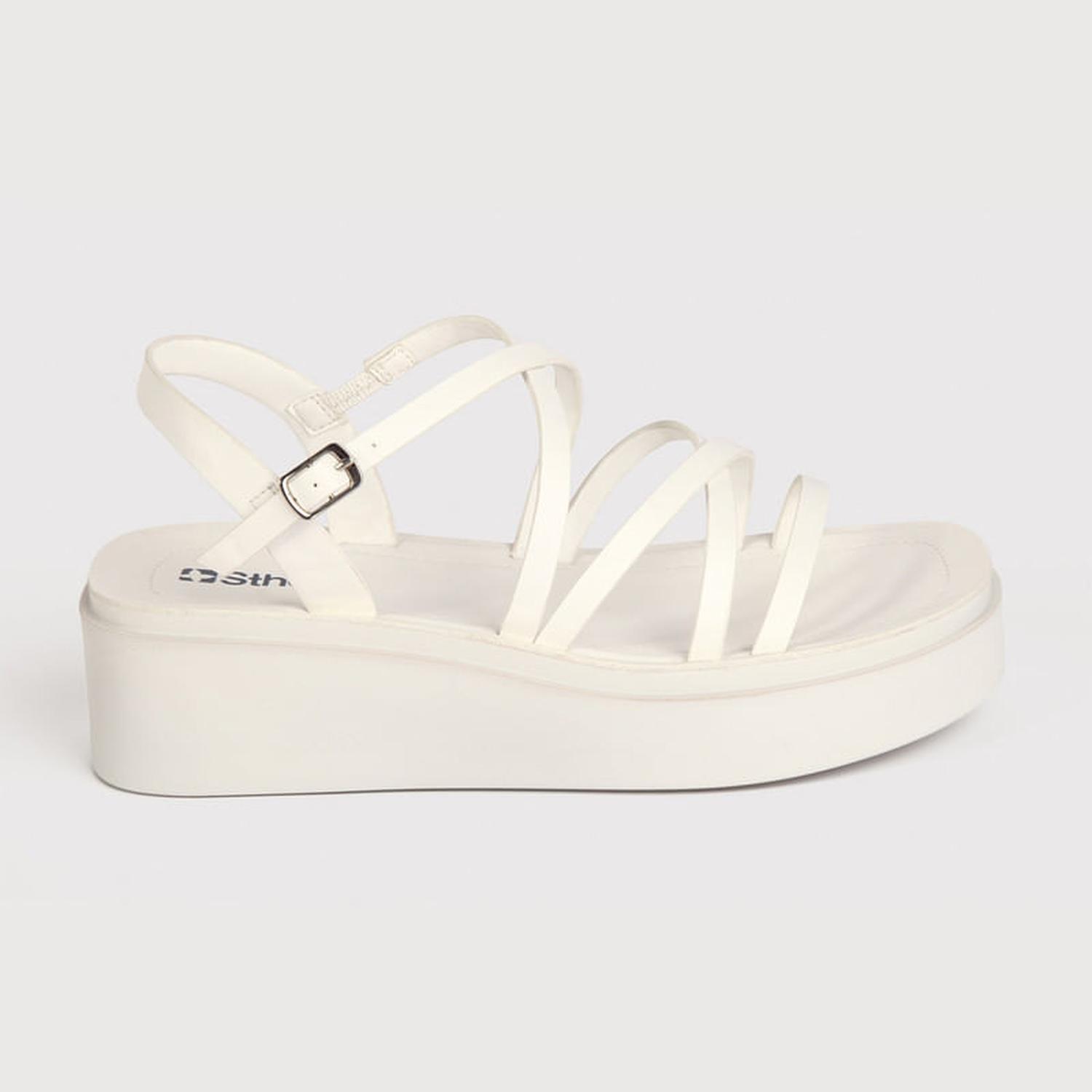 SANDALIA MUJER STHEF CASUAL BLANCO 7749 - 2