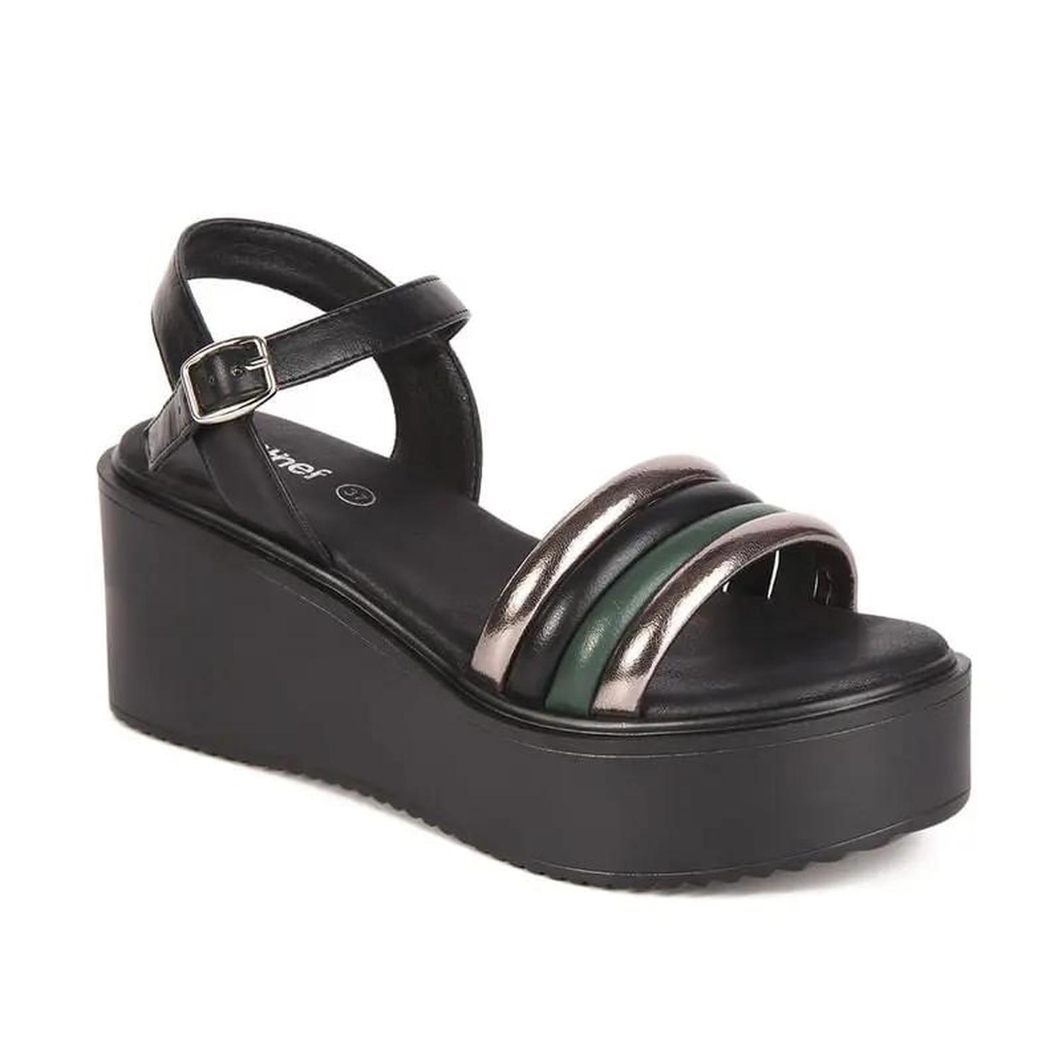 SANDALIA MUJER STHEF CASUAL NEGRO 7781 NEGRO 1106530 - 1