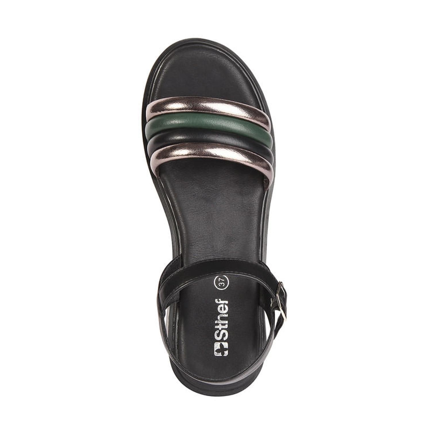SANDALIA MUJER STHEF CASUAL NEGRO 7781 NEGRO 1106530 - 4
