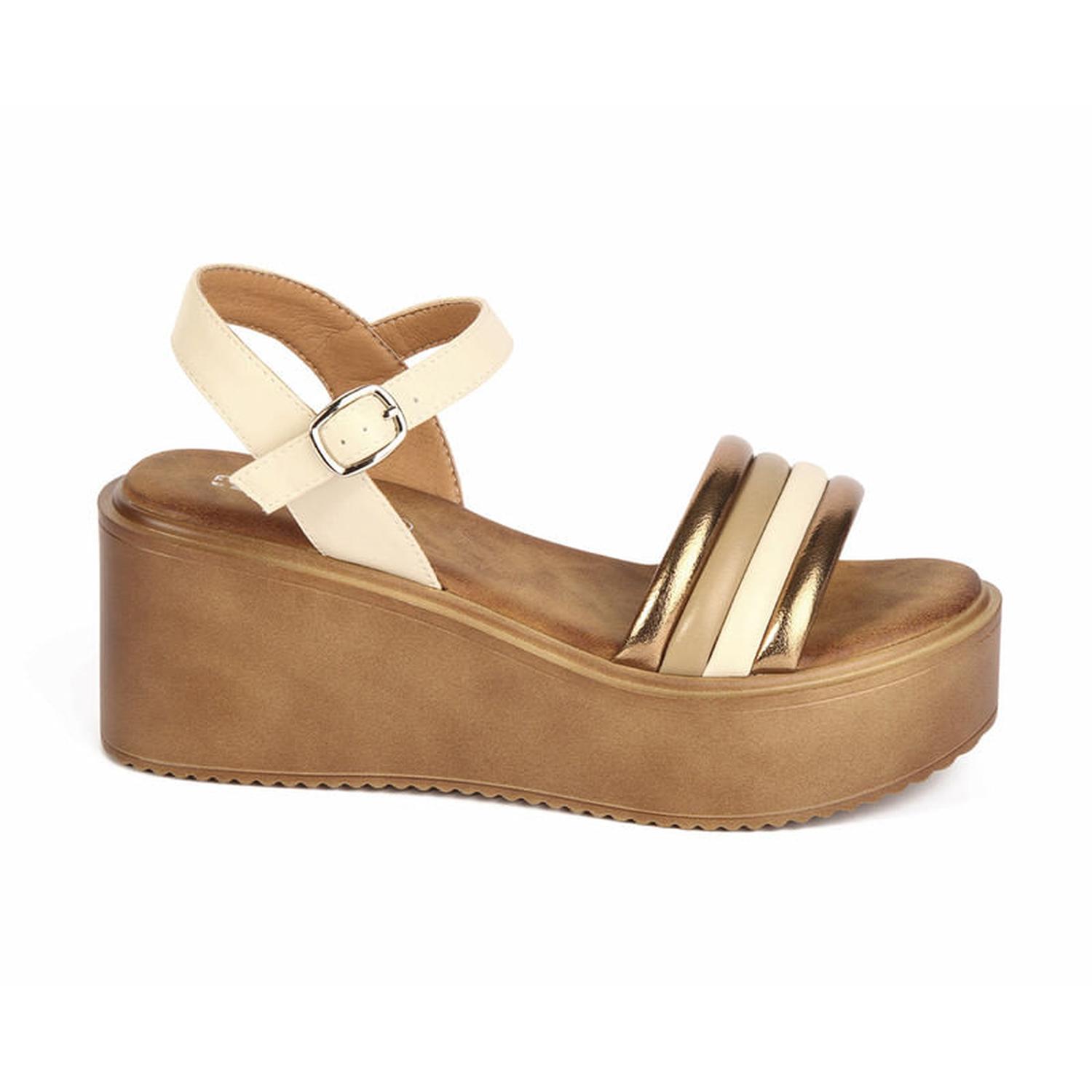 SANDALIA MUJER STHEF CASUAL BEIGE 7781 BEIGE 1106525 - 2