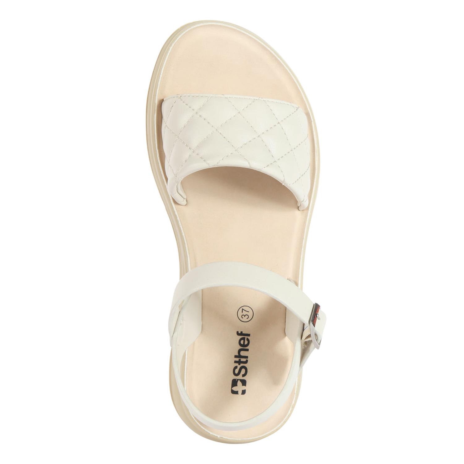SANDALIAS STHEF 7515 OFF WHITE 40-STHEF - 4