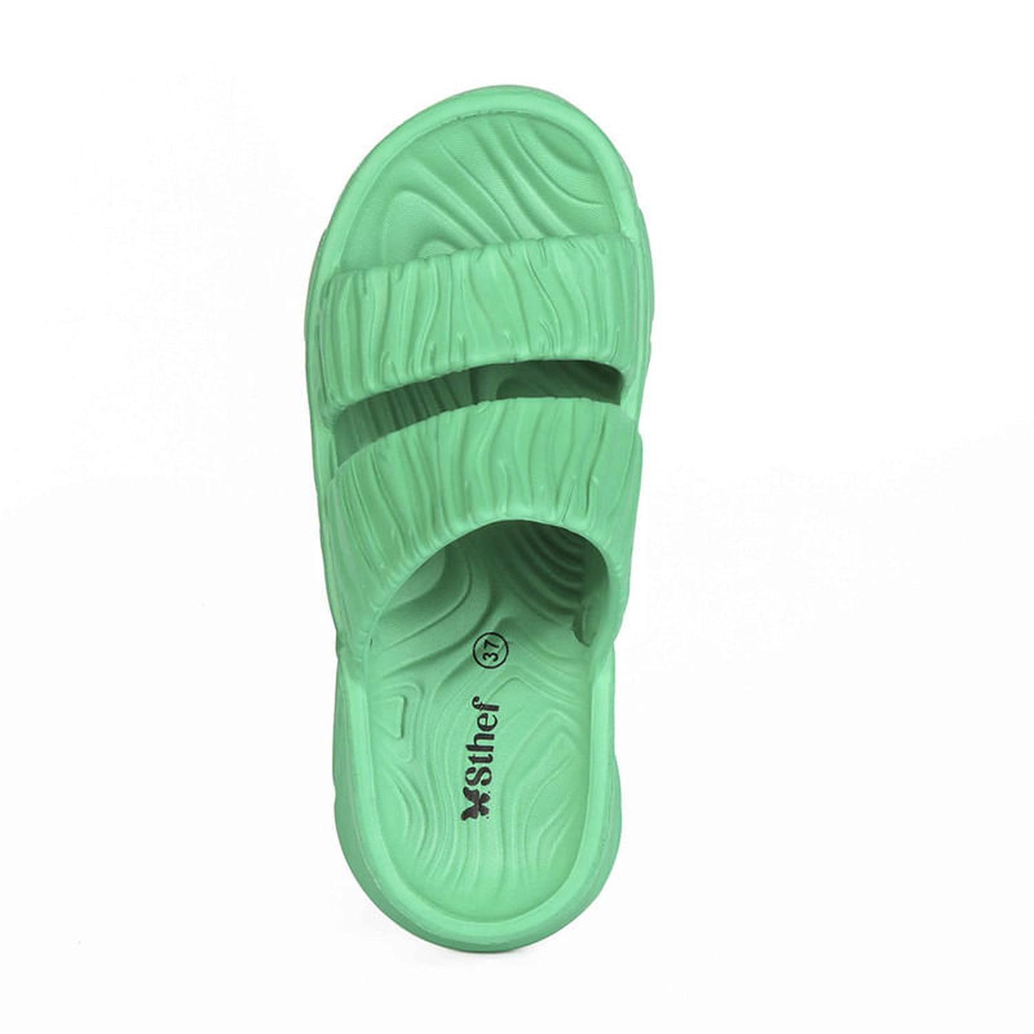 SANDALIA MUJER STHEF CASUAL VERDE 7888 - 4