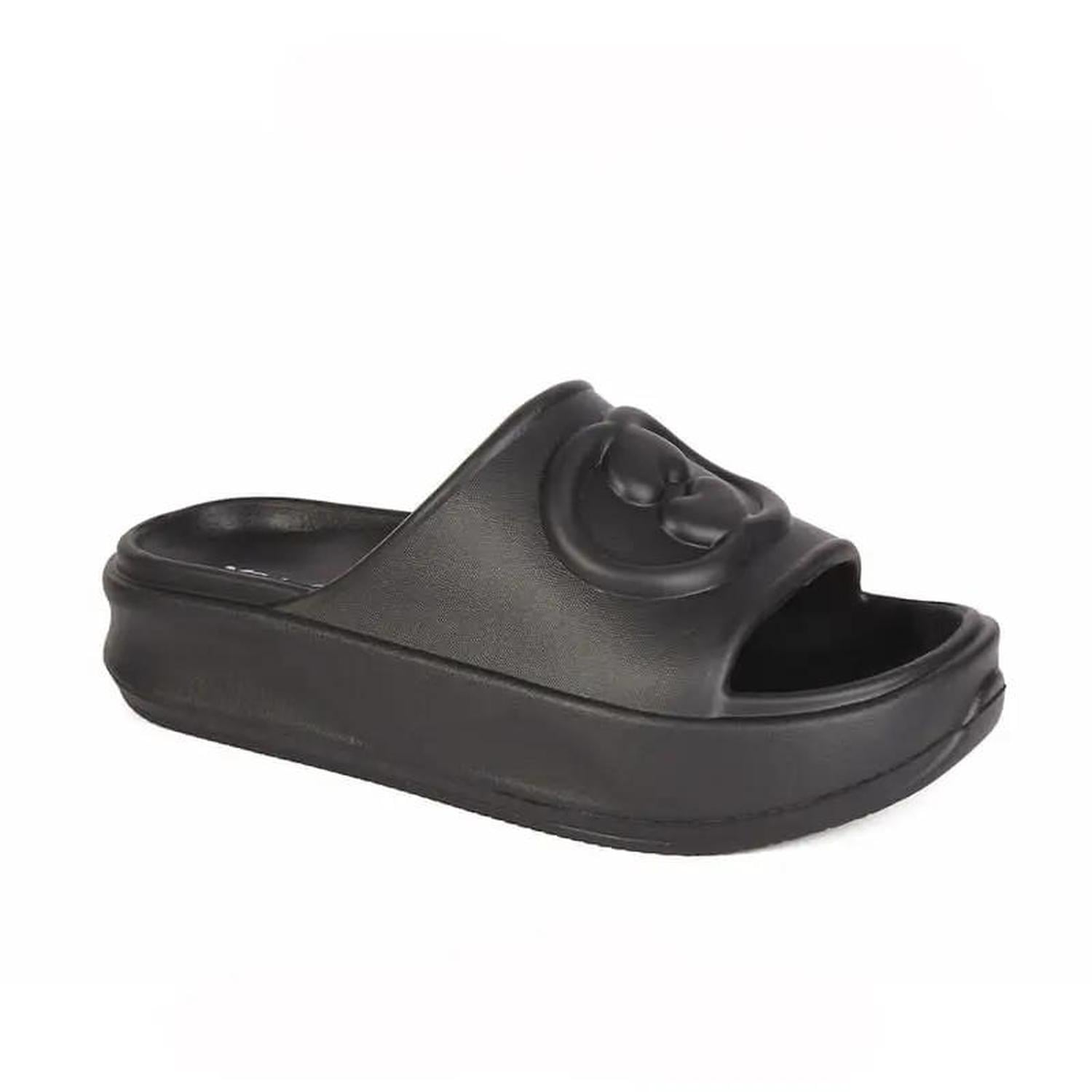SANDALIA MUJER STHEF CASUAL NEGRO 7886 - 1