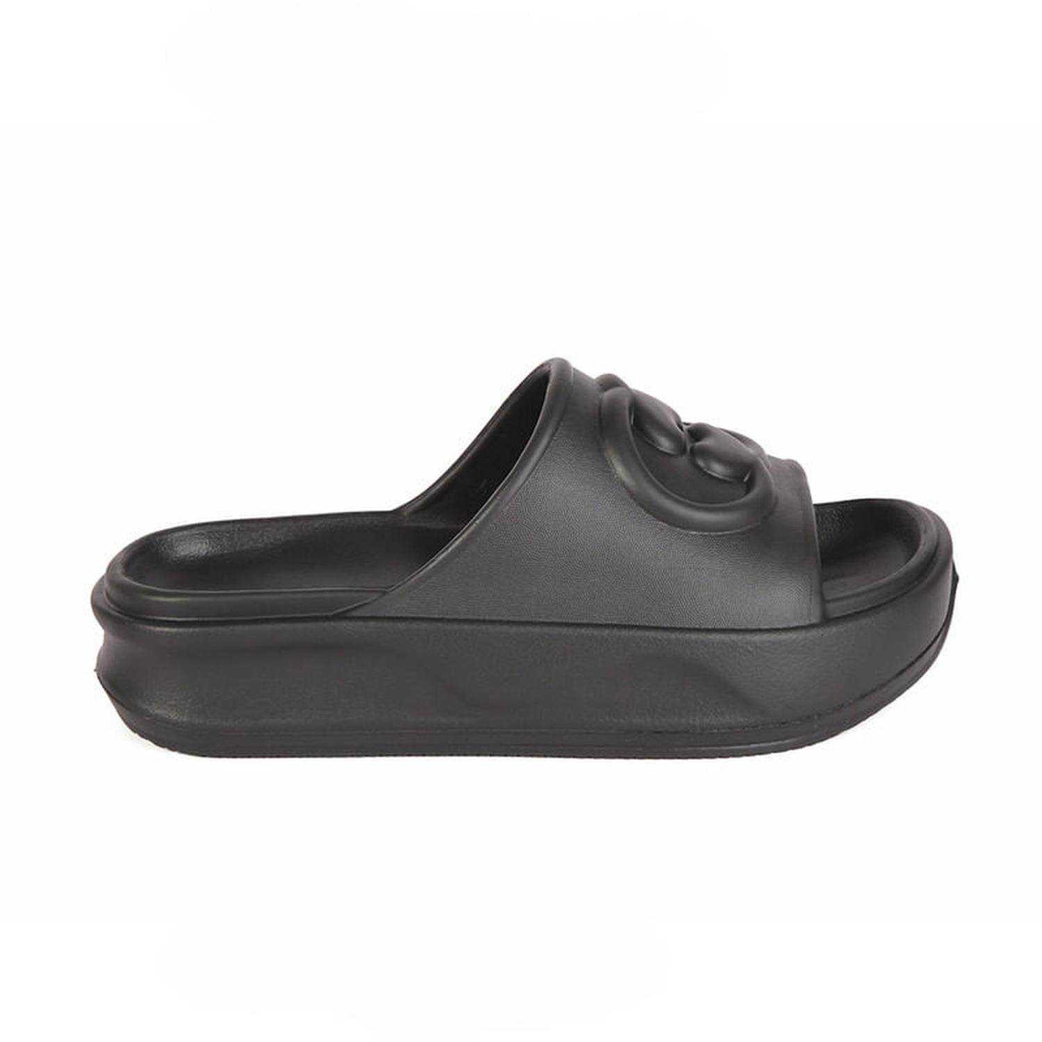 SANDALIA MUJER STHEF CASUAL NEGRO 7886 - 2