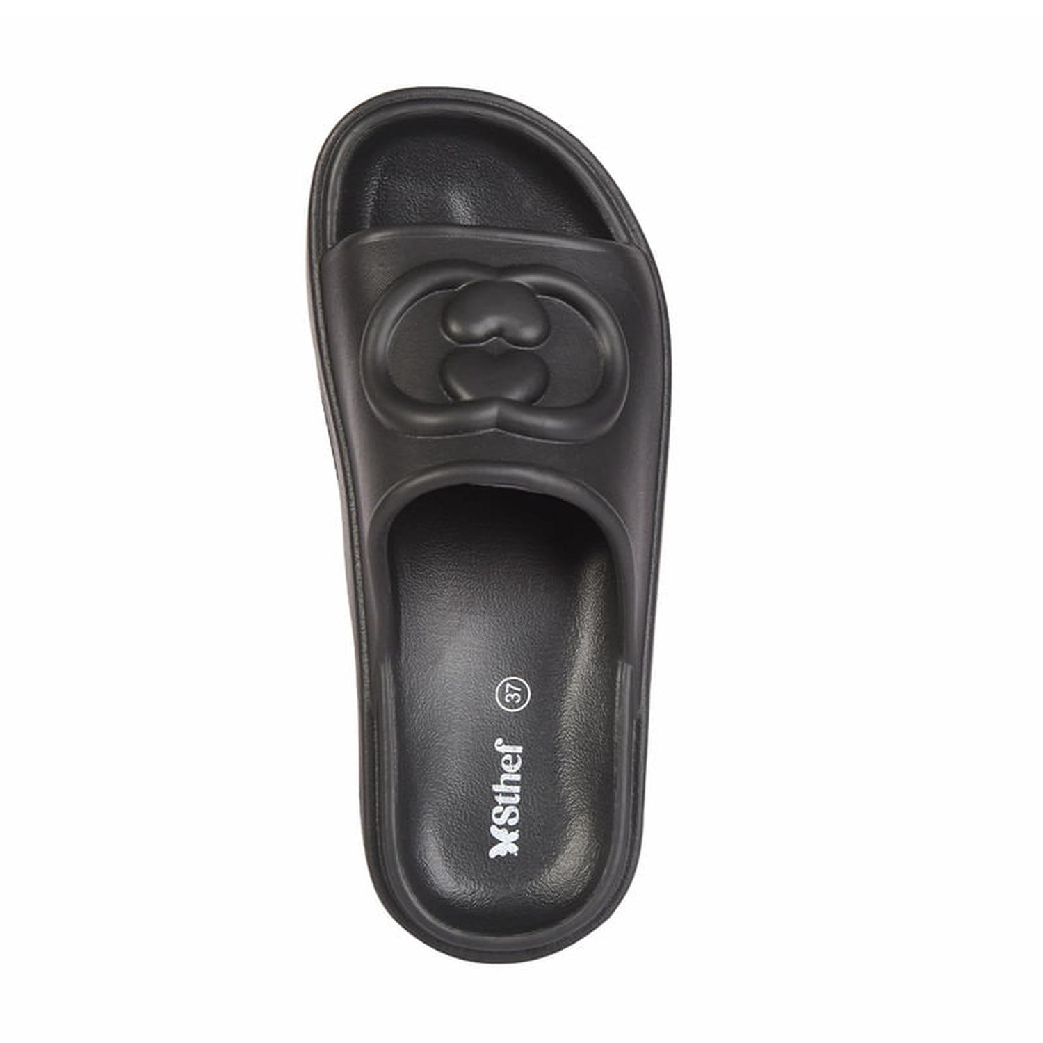 SANDALIA MUJER STHEF CASUAL NEGRO 7886 - 4