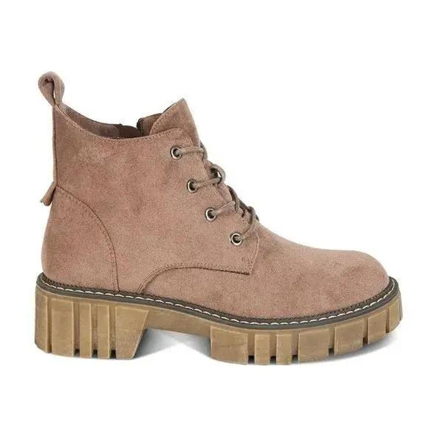 BOTIN MUJER STHEF CASUAL TAUPE 7646 - 1