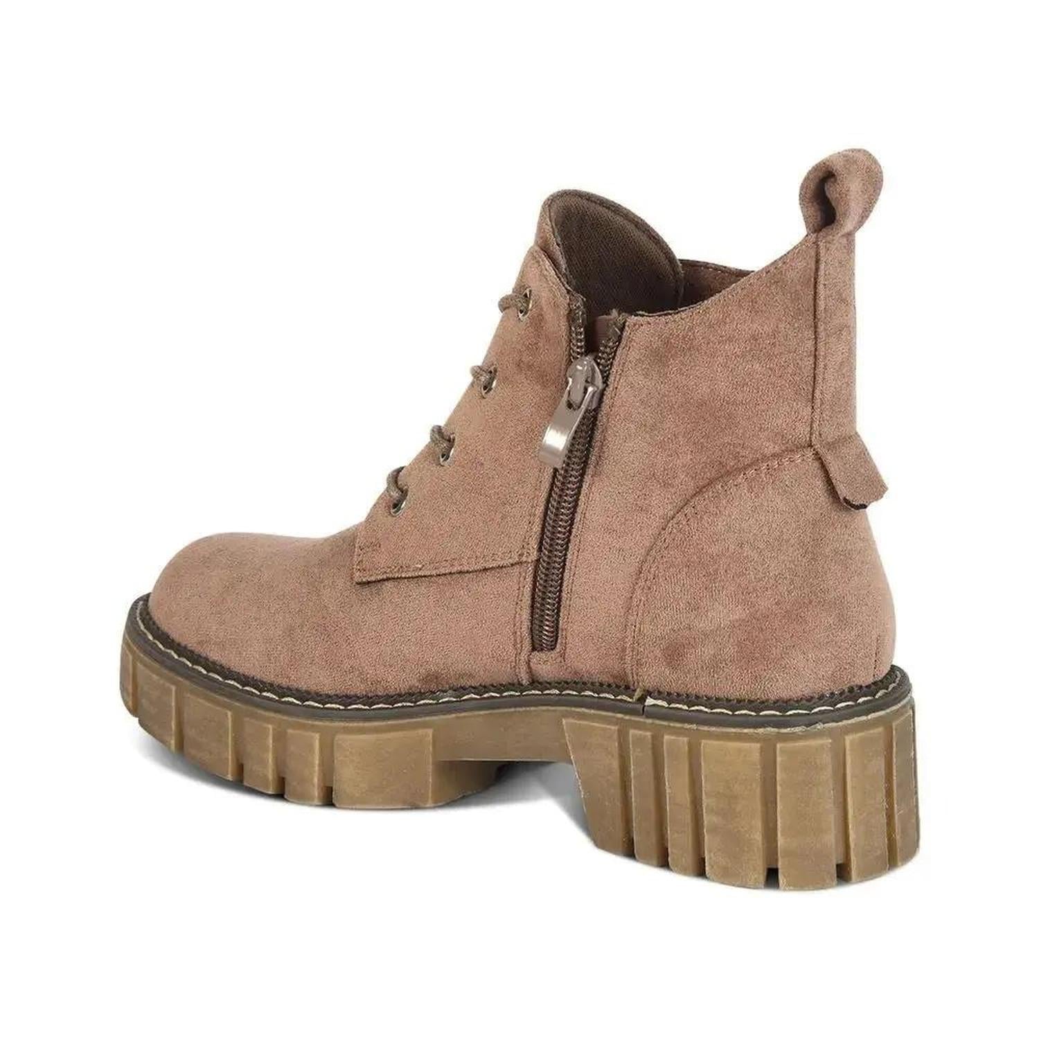 BOTIN MUJER STHEF CASUAL TAUPE 7646 COLOR 1098081 - 3