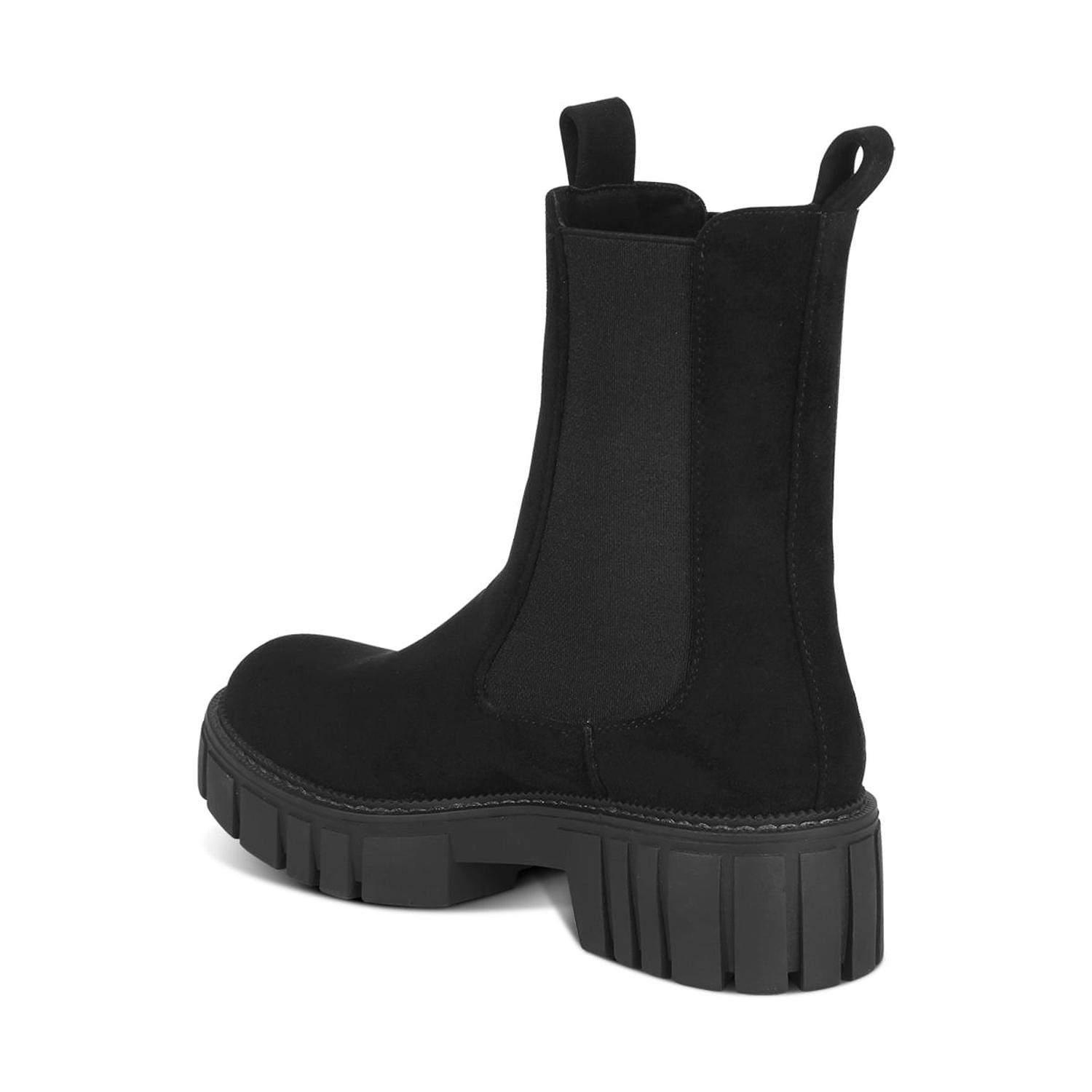 BOTA MUJER STHEF CASUAL NEGRO 7645 - 4