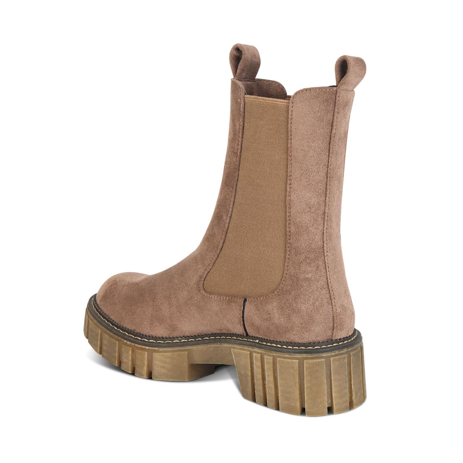 BOTA MUJER STHEF CASUAL TAUPE 7645 - 4