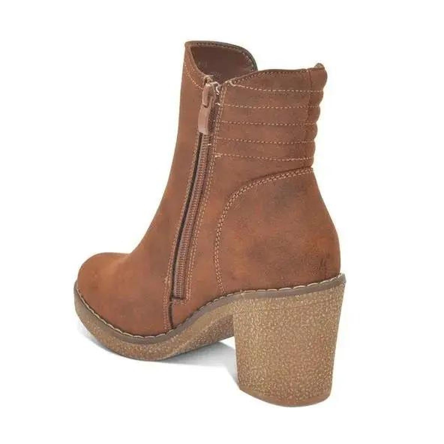 BOTIN MUJER STHEF CASUAL MARRON 7613 COLOR MARRÓN - 1097505 - 2