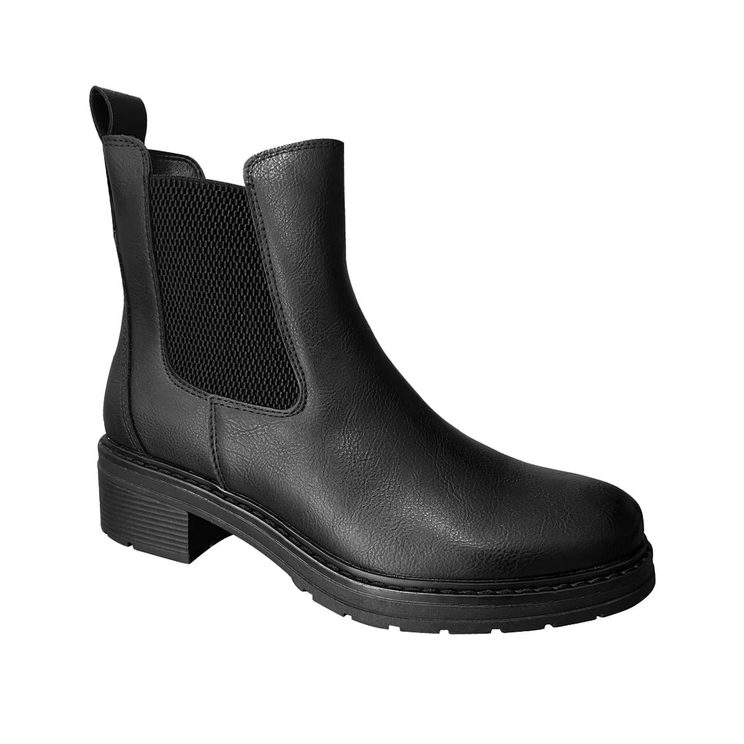 BOTAS Y BOTINES MUJER 7437 NEGRO-STHEF - 1