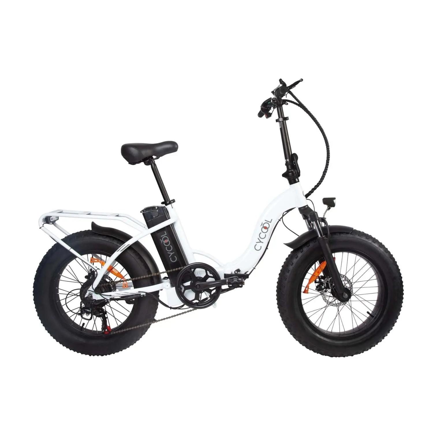 E-BIKE CYCOOL EWILD20W/1005 CON TIMON PLEGABLE, INC. BATERIA, CARGADOR Y LLAVES (MODELO BLANCO) BLANCO 1083969 - 3