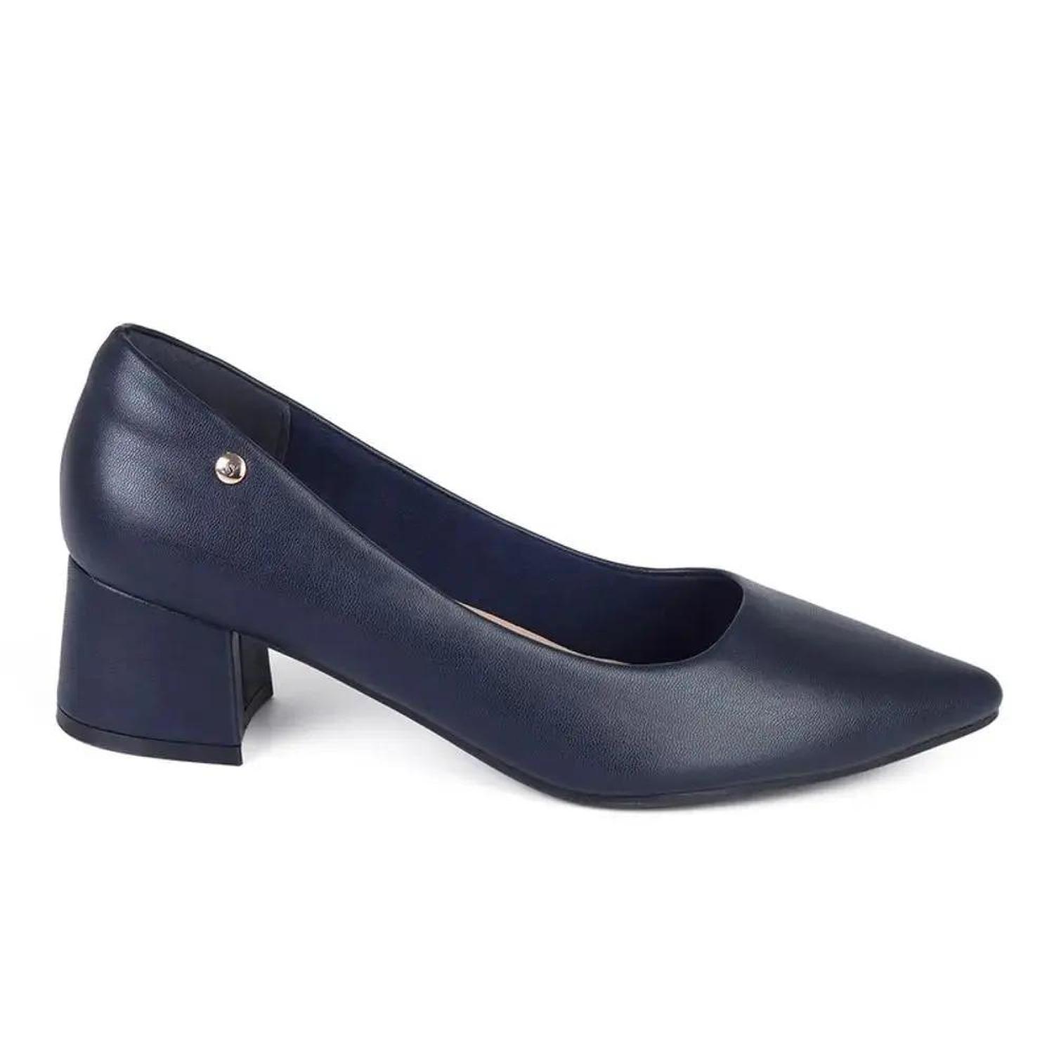 ZAPATO MUJER STHEF VESTIR NAVY 7903 - 1