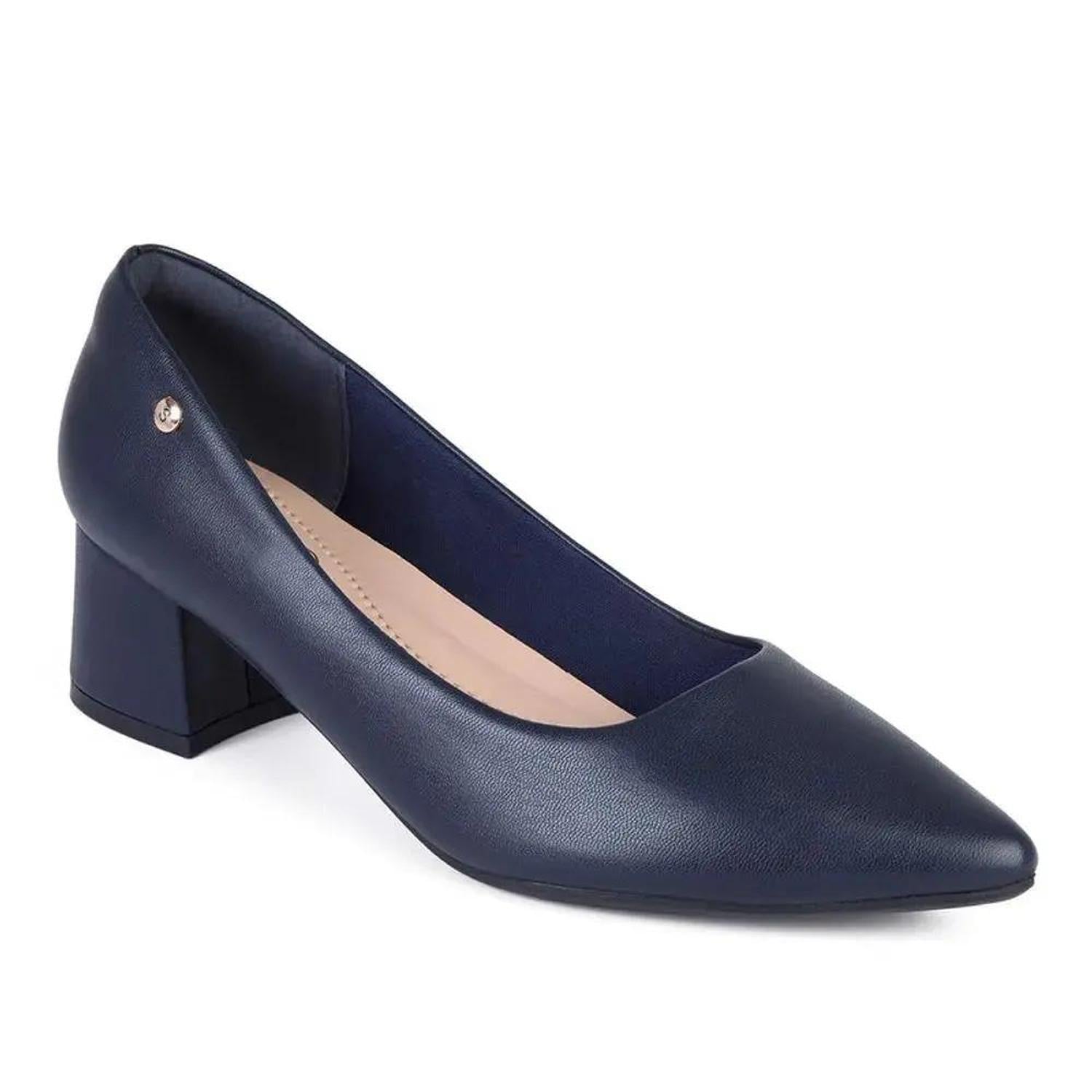 ZAPATO MUJER STHEF VESTIR NAVY 7903 AZUL MARINO 1114630 - 2