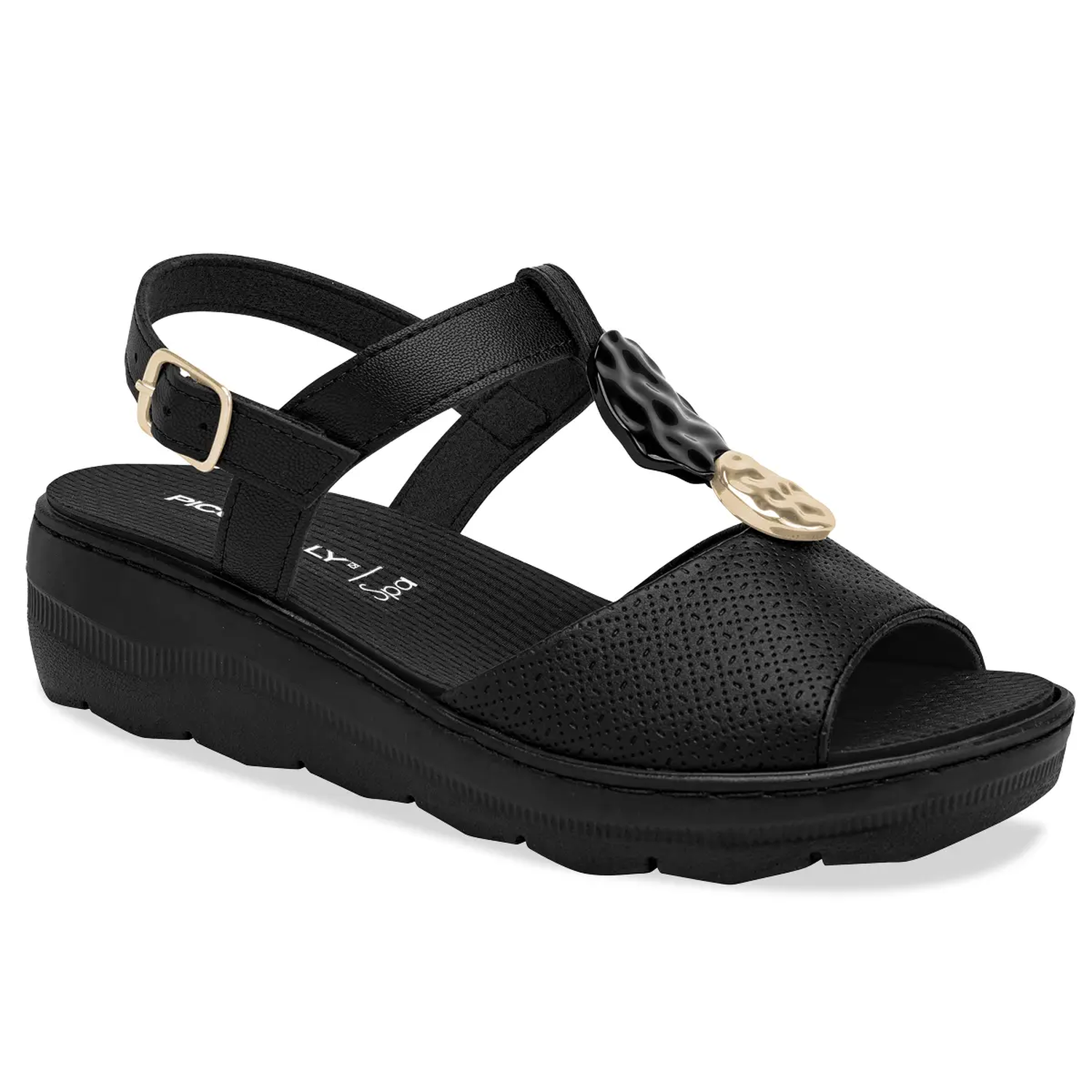 SANDALIA SPA PICCADILLY PRETO 56807600000001 NEGRO 1140190 - 1