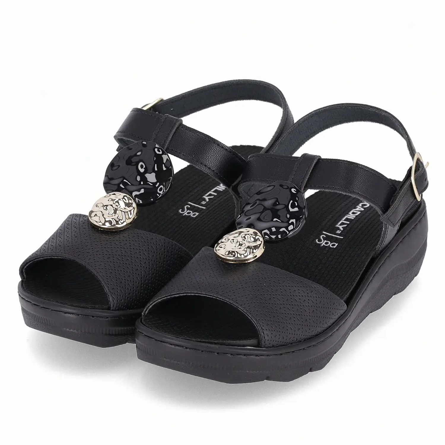 SANDALIA SPA PICCADILLY PRETO 56807600000001 NEGRO 1140190 - 3