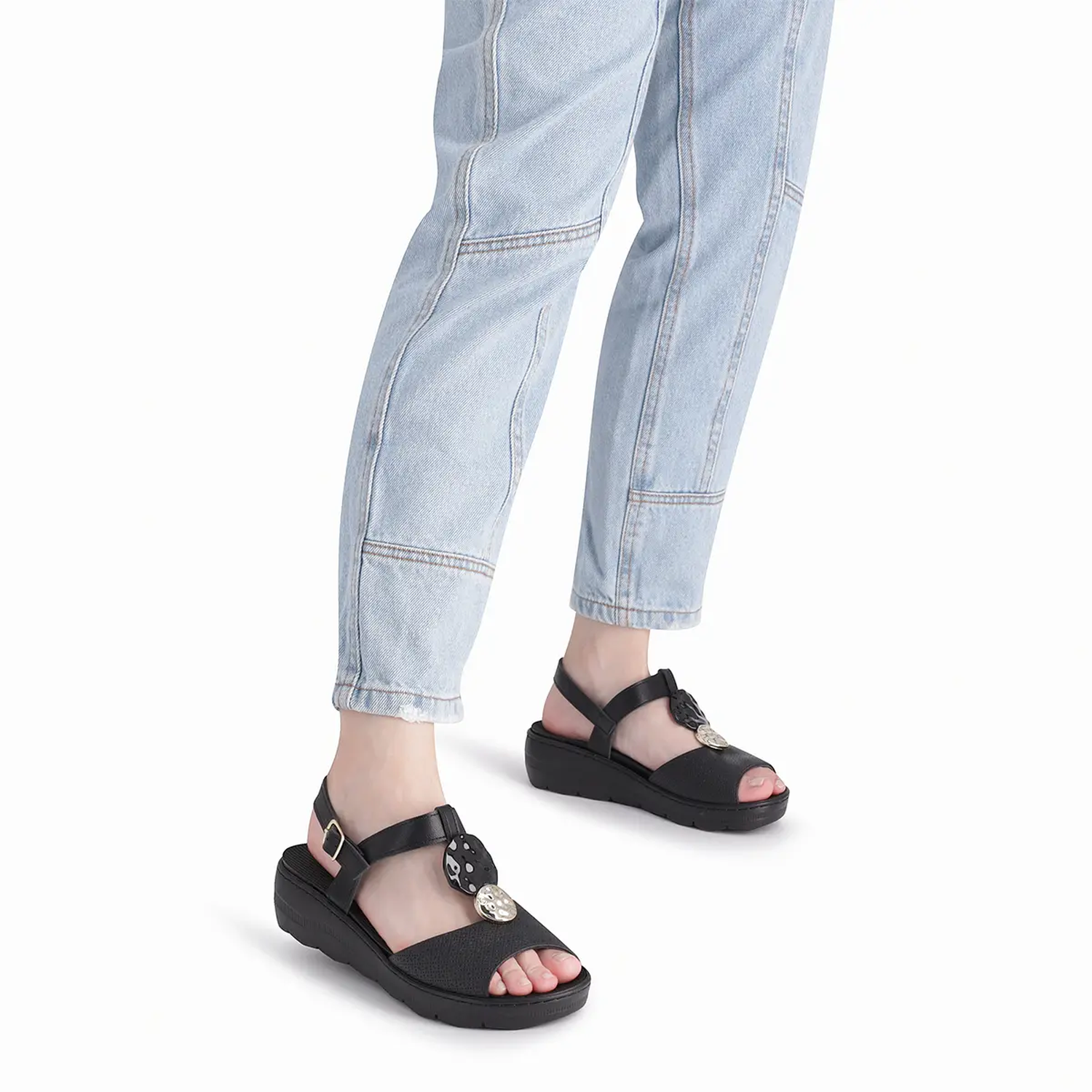 SANDALIA SPA PICCADILLY PRETO 56807600000001 NEGRO 1140190 - 5
