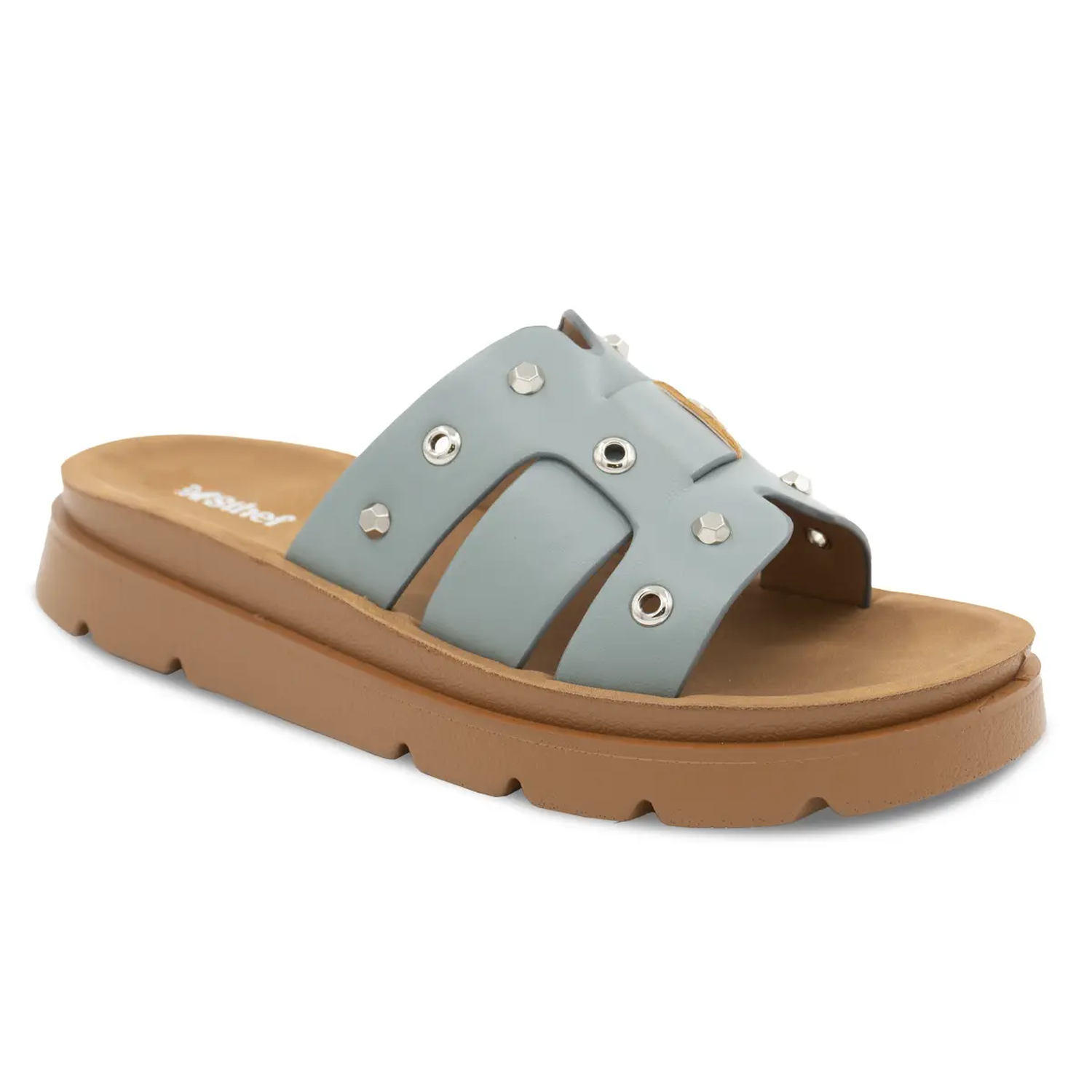SANDALIA MUJER STHEF CASUAL AZUL 8168 - 1