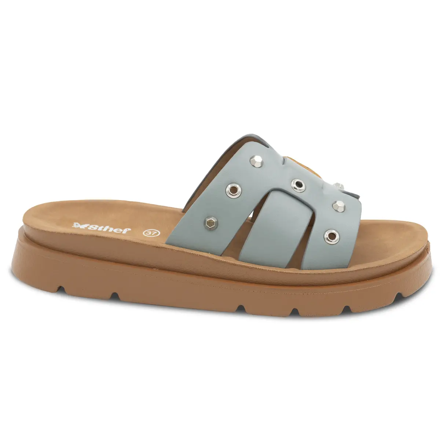 SANDALIA MUJER STHEF CASUAL AZUL 8168 CELESTE 1136500 - 4
