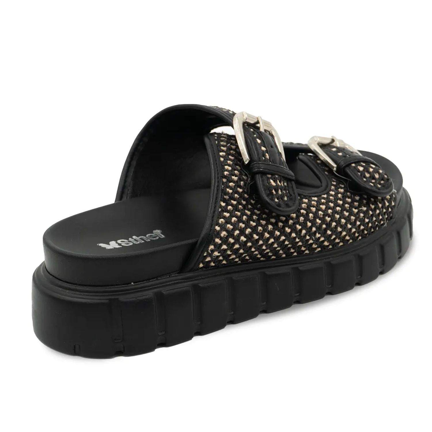 SANDALIA MUJER STHEF CASUAL NEGRO 8155 NEGRO 1136457 - 3