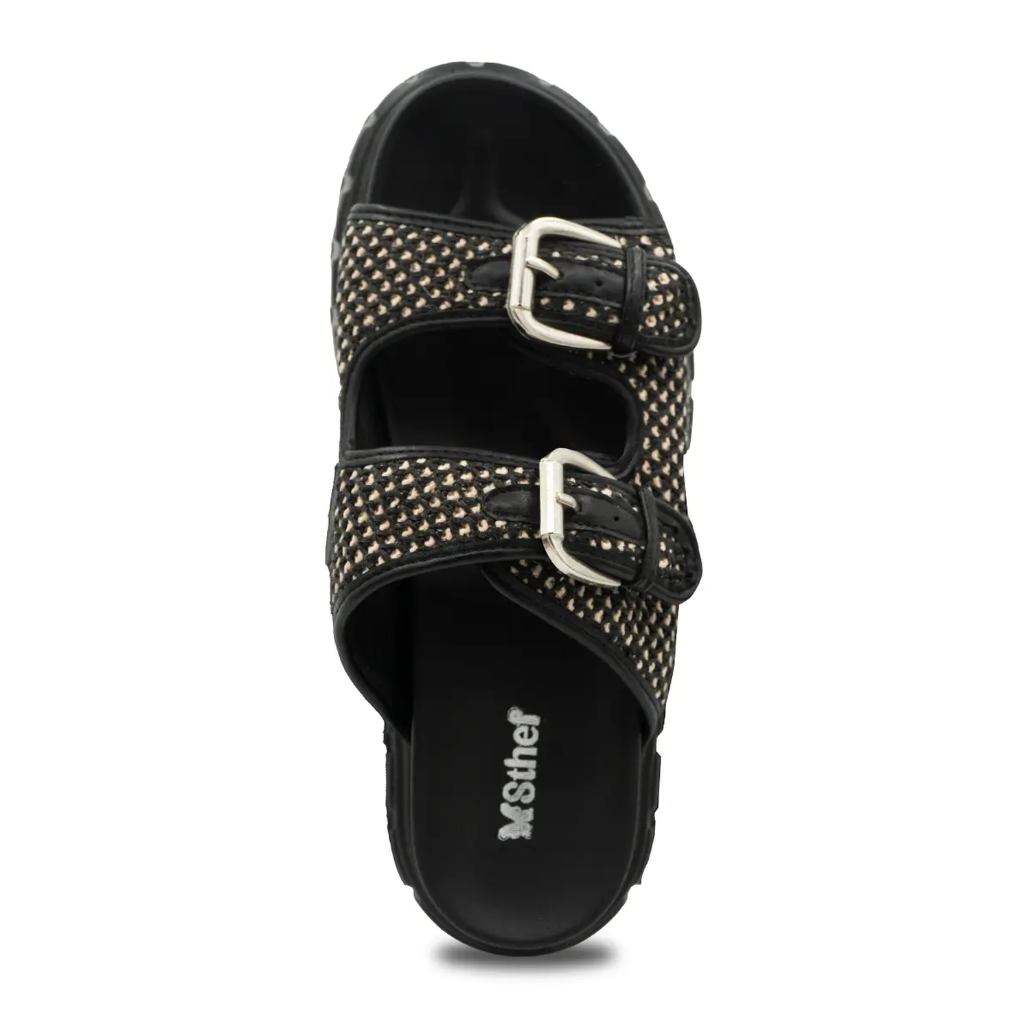 SANDALIA MUJER STHEF CASUAL NEGRO 8155 NEGRO 1136457 - 4