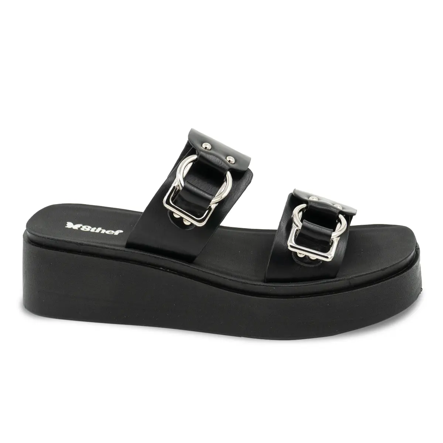 SANDALIA MUJER STHEF CASUAL NEGRO 8200 NEGRO 1137551 - 2
