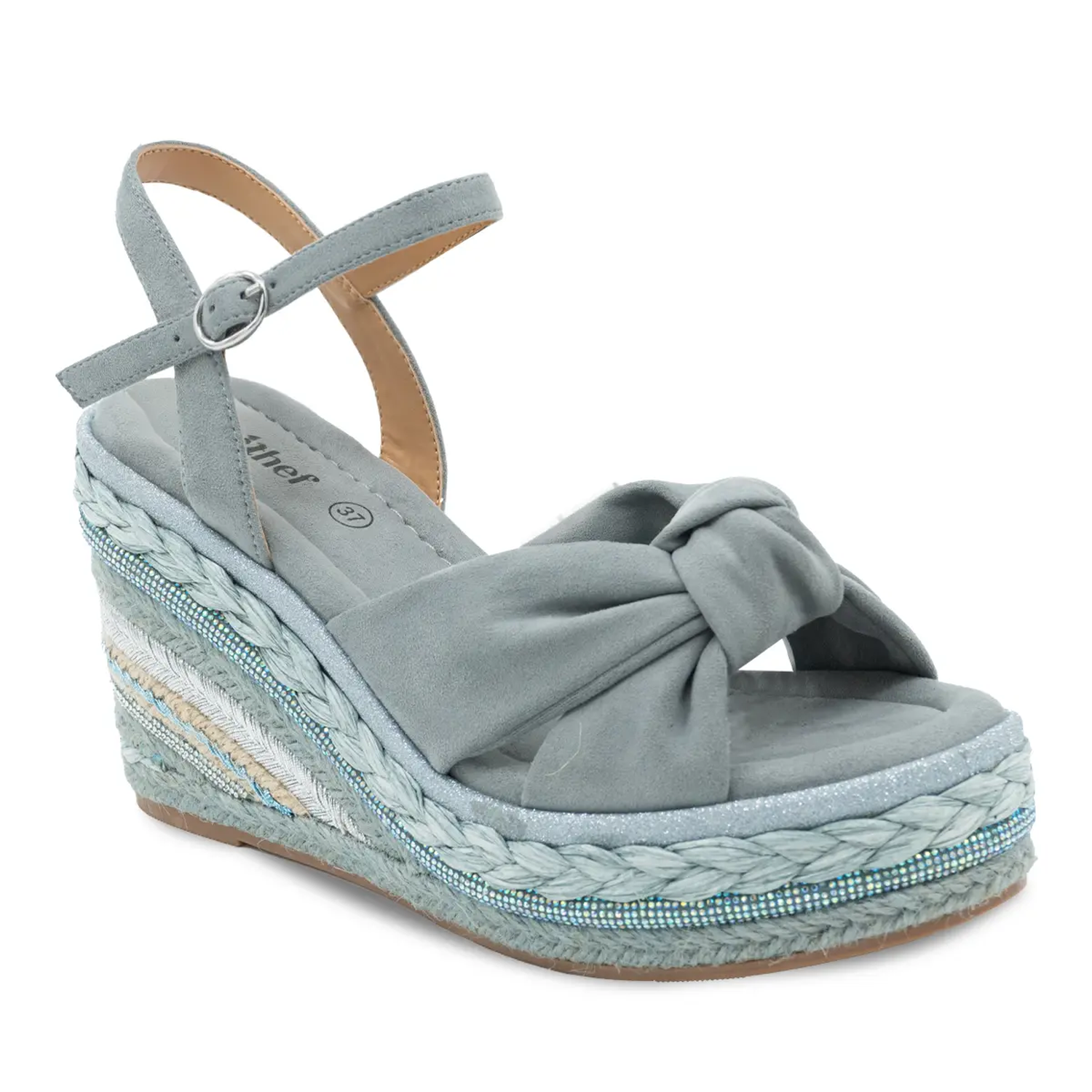 SANDALIA MUJER STHEF CASUAL DENIM 8210 - 1