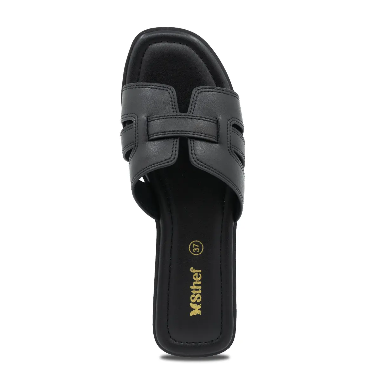SANDALIA MUJER STHEF CASUAL NEGRO 8174 NEGRO 1137409 - 4