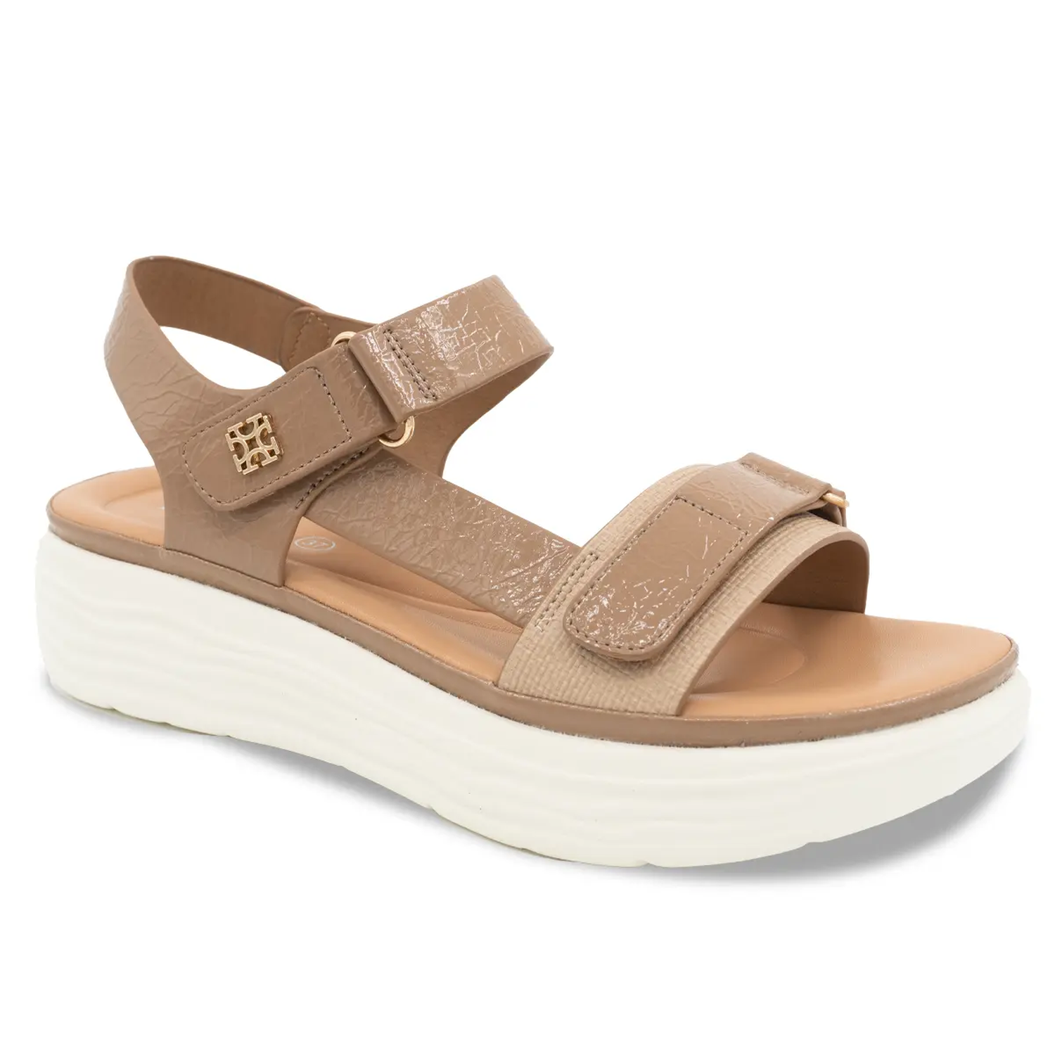 SANDALIA MUJER STHEF CASUAL BEIGE 8173 - 1
