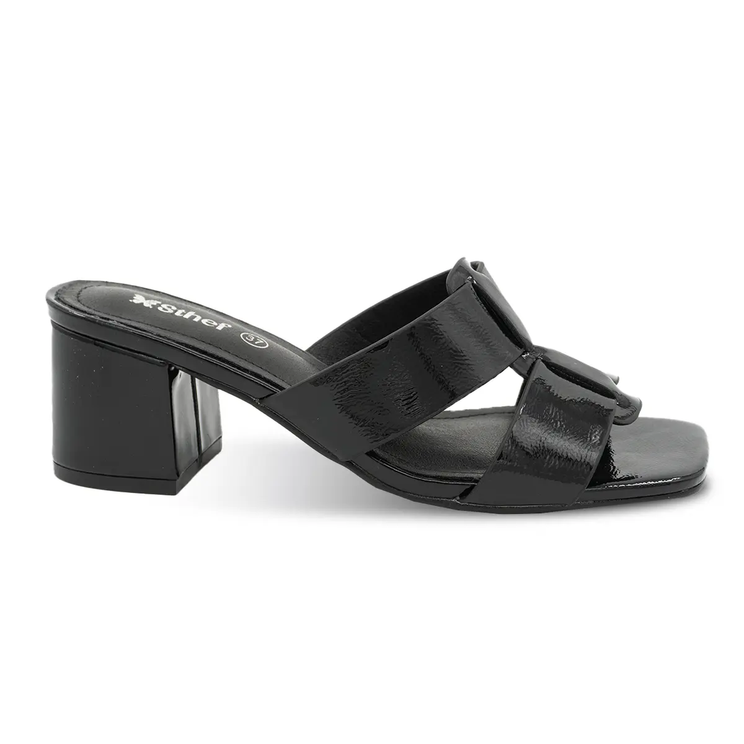 SANDALIA MUJER STHEF VESTIR NEGRO 8185 NEGRO 1138202 - 2