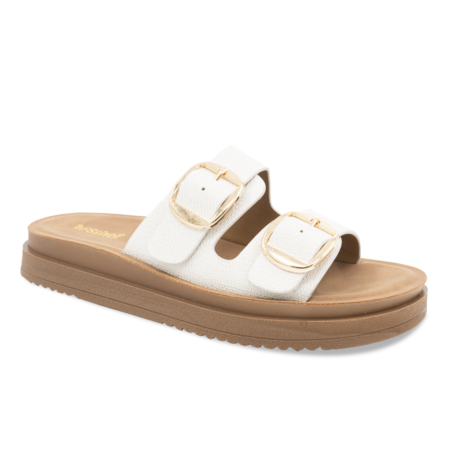 SANDALIA MUJER STHEF CASUAL BLANCO 8161 - 1