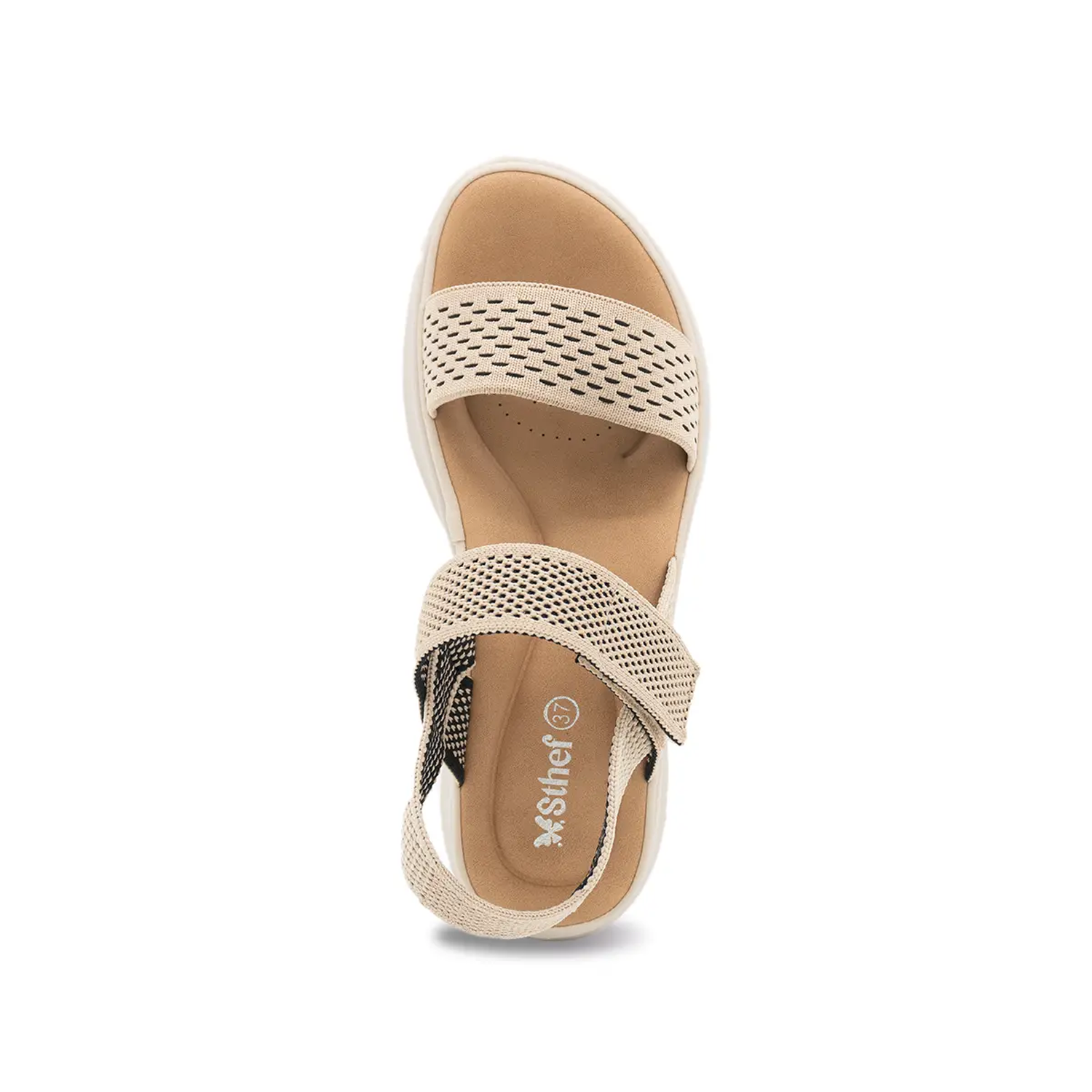 SANDALIA MUJER STHEF CASUAL BEIGE 8151 BEIGE 1136162 - 4
