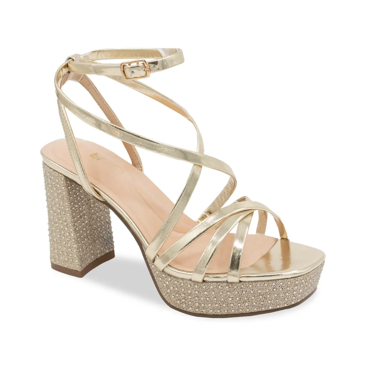 SANDALIA MUJER STHEF FIESTA DORADO 7932-A - 1