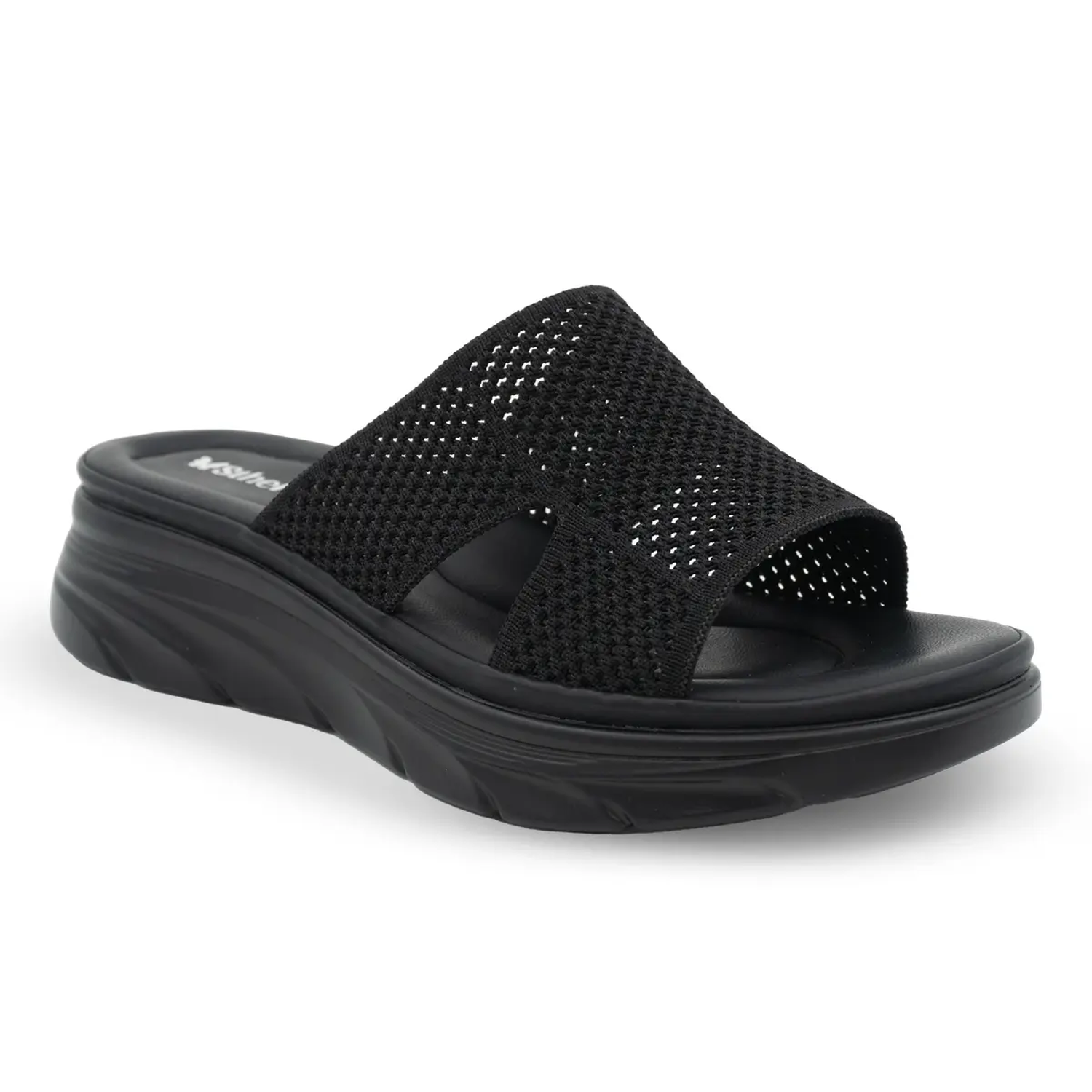 SANDALIA MUJER STHEF CASUAL NEGRO 8149 - 1