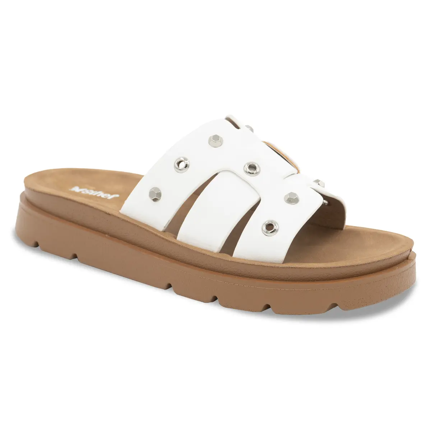 SANDALIA MUJER STHEF CASUAL BLANCO 8168 - 1