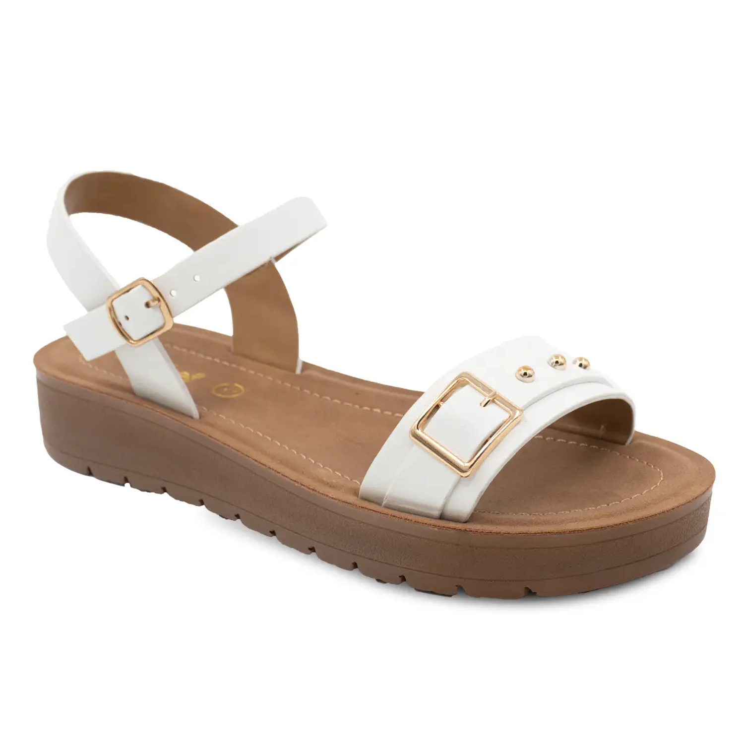 SANDALIA MUJER STHEF CASUAL BLANCO 8157 - 1