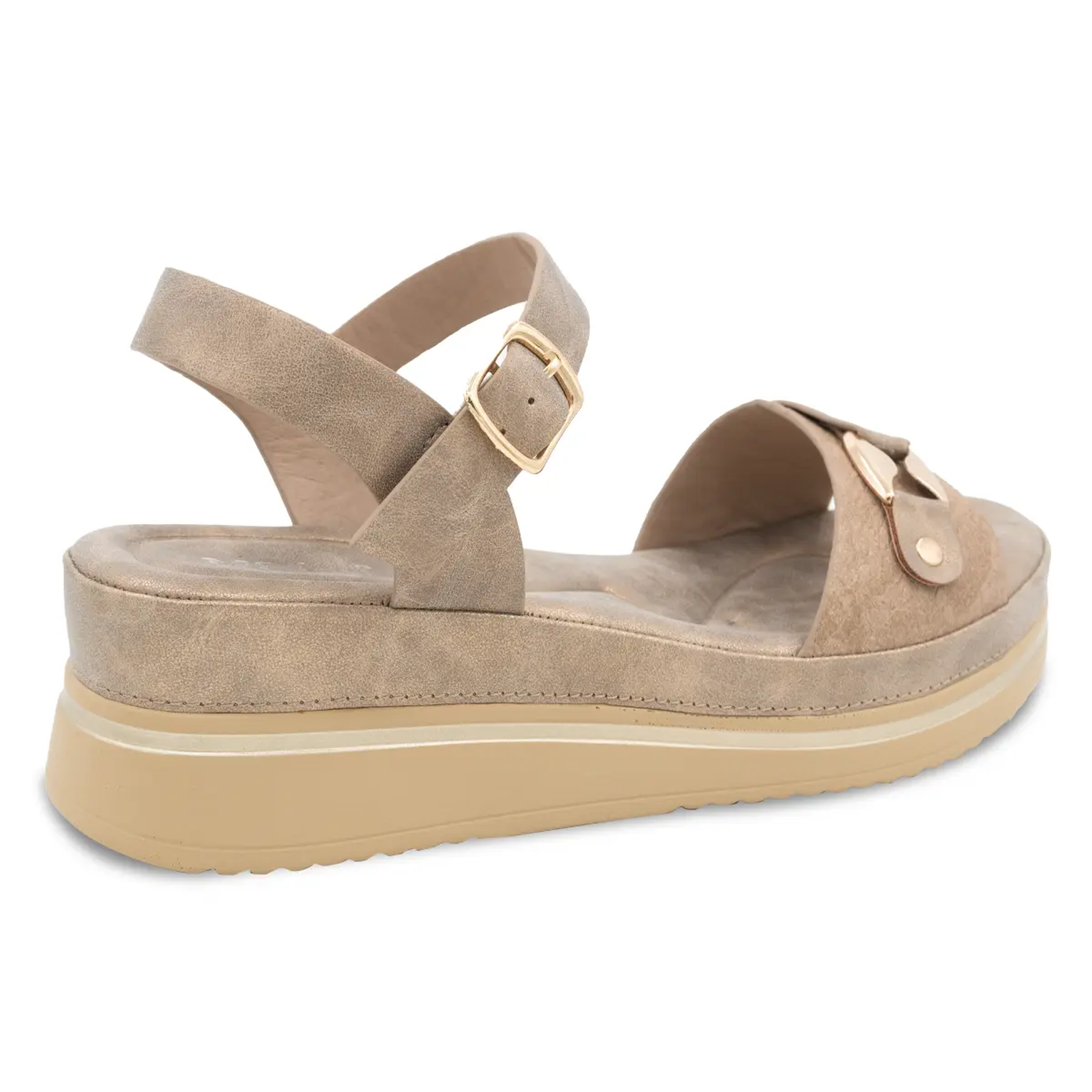 SANDALIA MUJER STHEF CASUAL KHAKI 8178 KHAKI 1137438 - 3