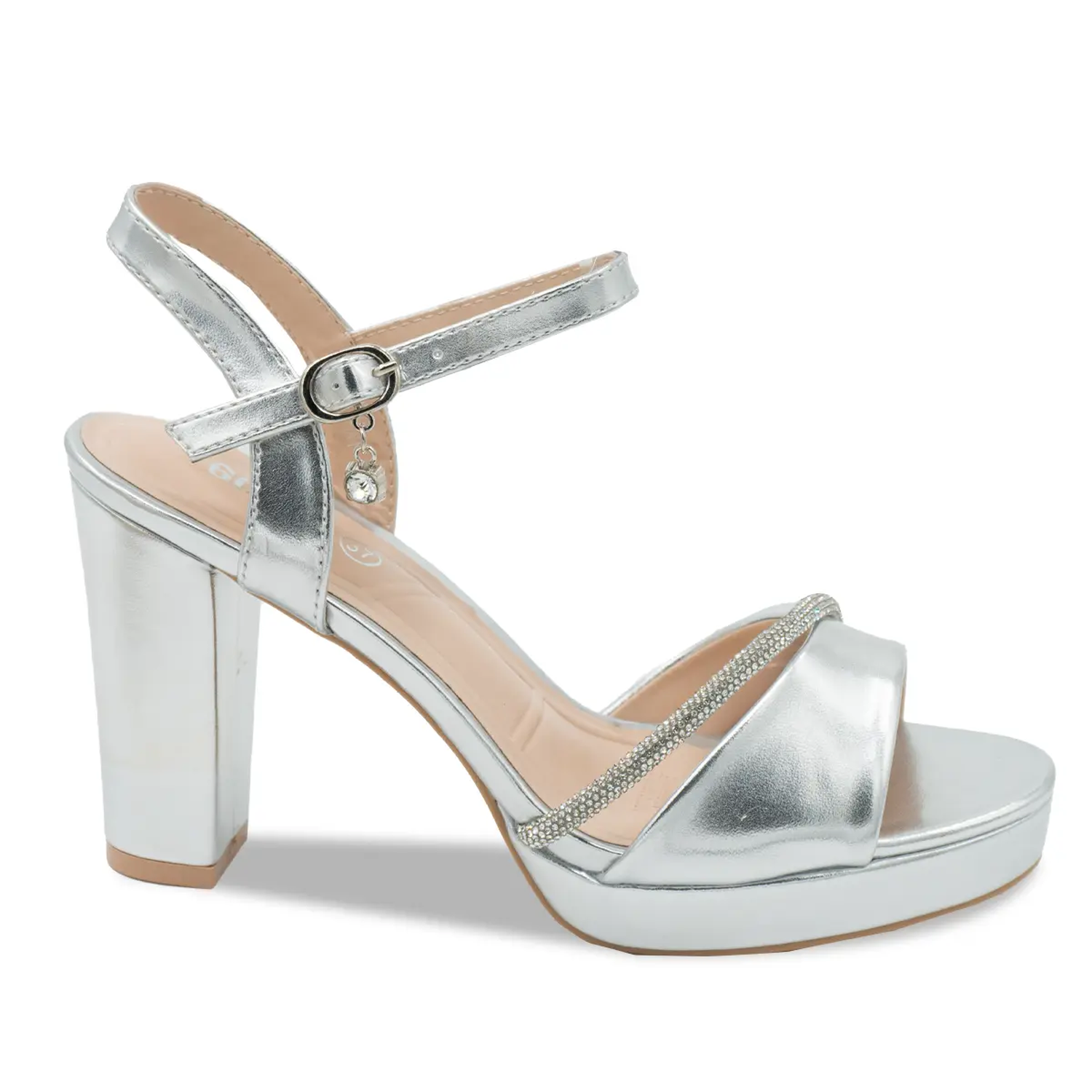 SANDALIA MUJER STHEF FIESTA PLATA 8184 PLATEADO 1136402 - 2