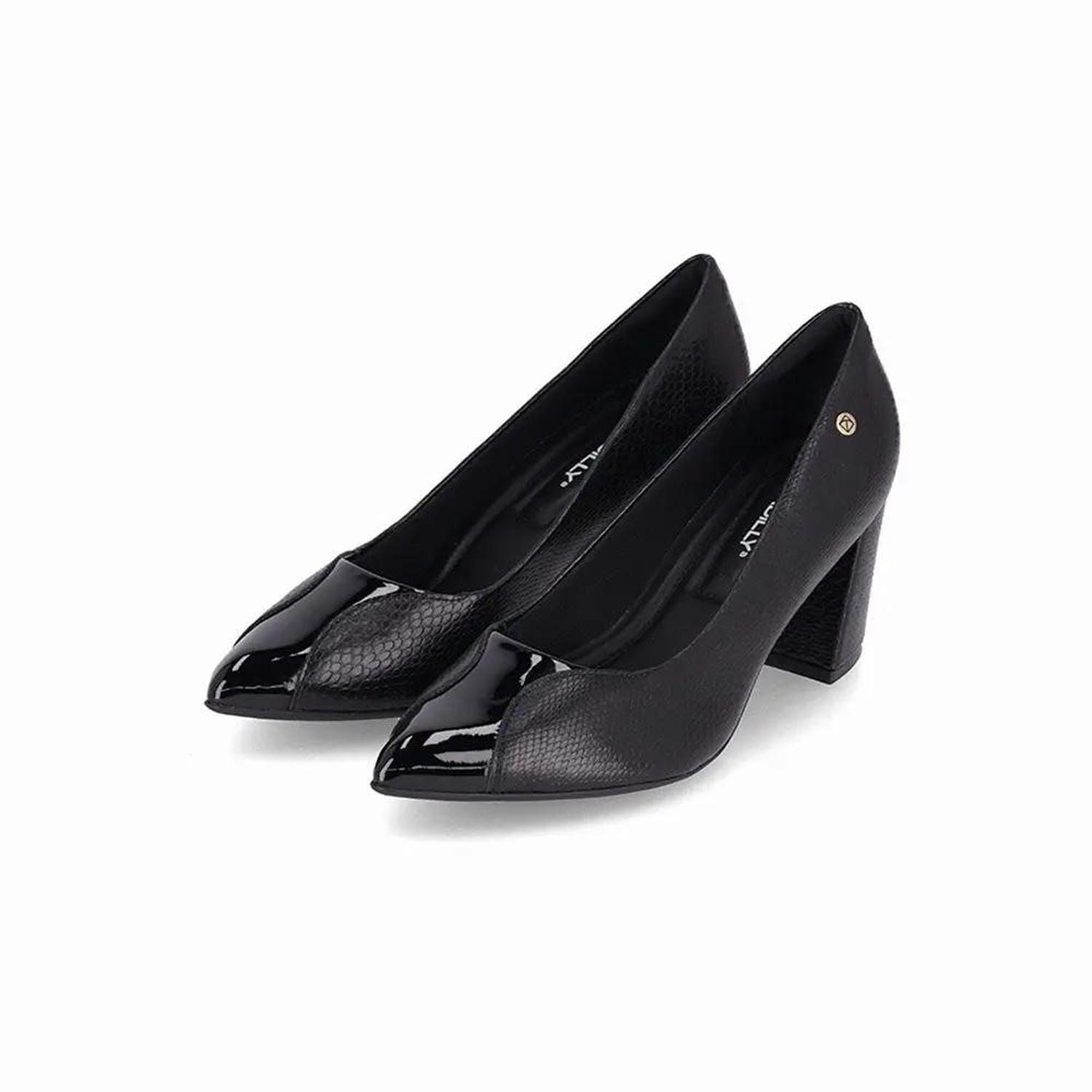 ZAPATO MUJER PICCADILLY VESTIR PRETO 74522300000002 - 1